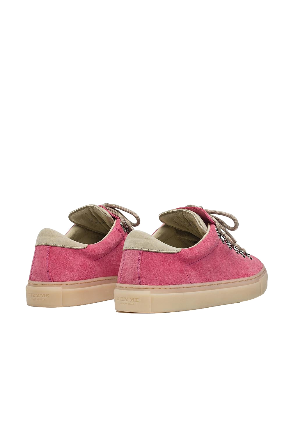 Diemme Marostica Low Pink Gelato Suede Sko Lyserosa
