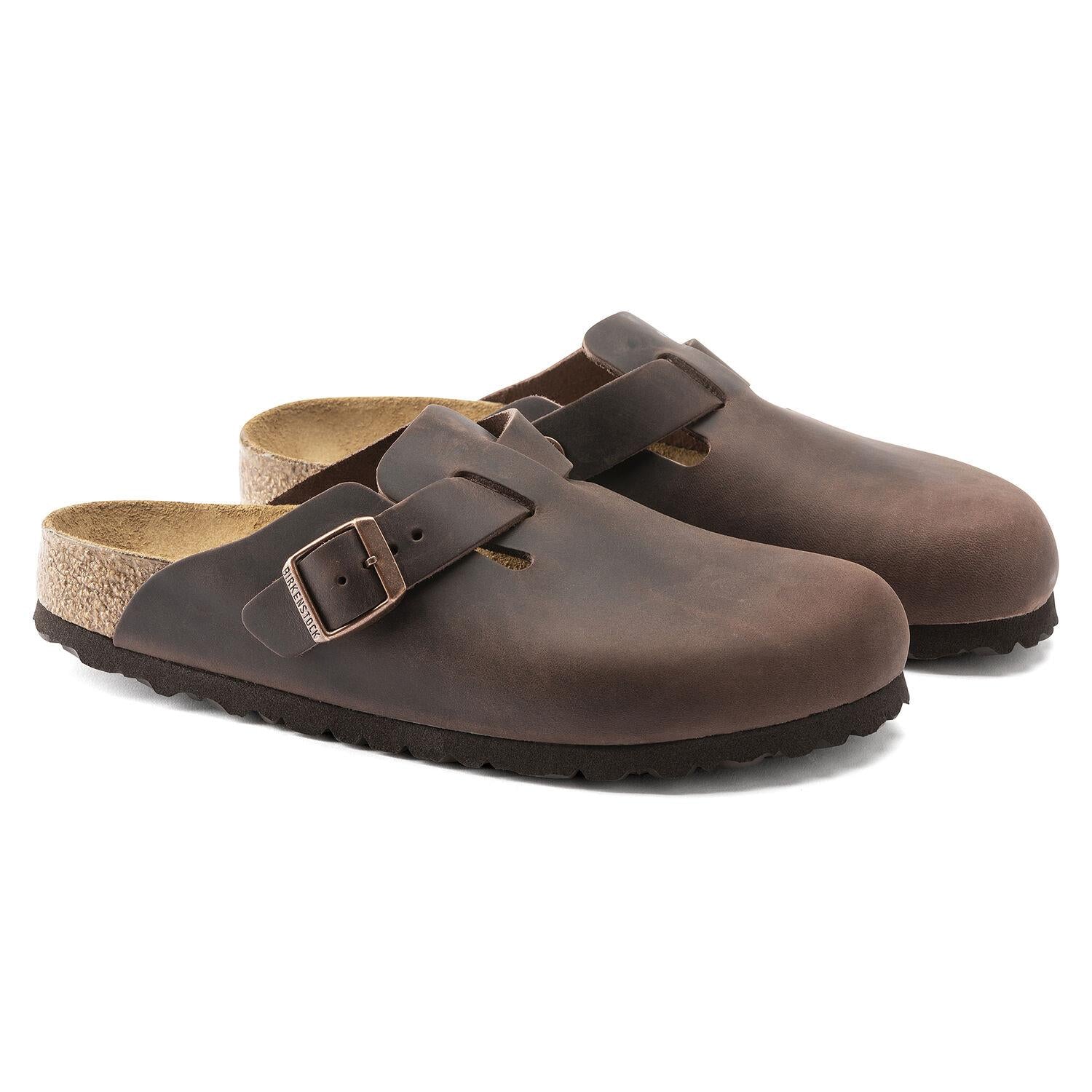 Birkenstock Boston BS Regular Sko Brun - modostore.no