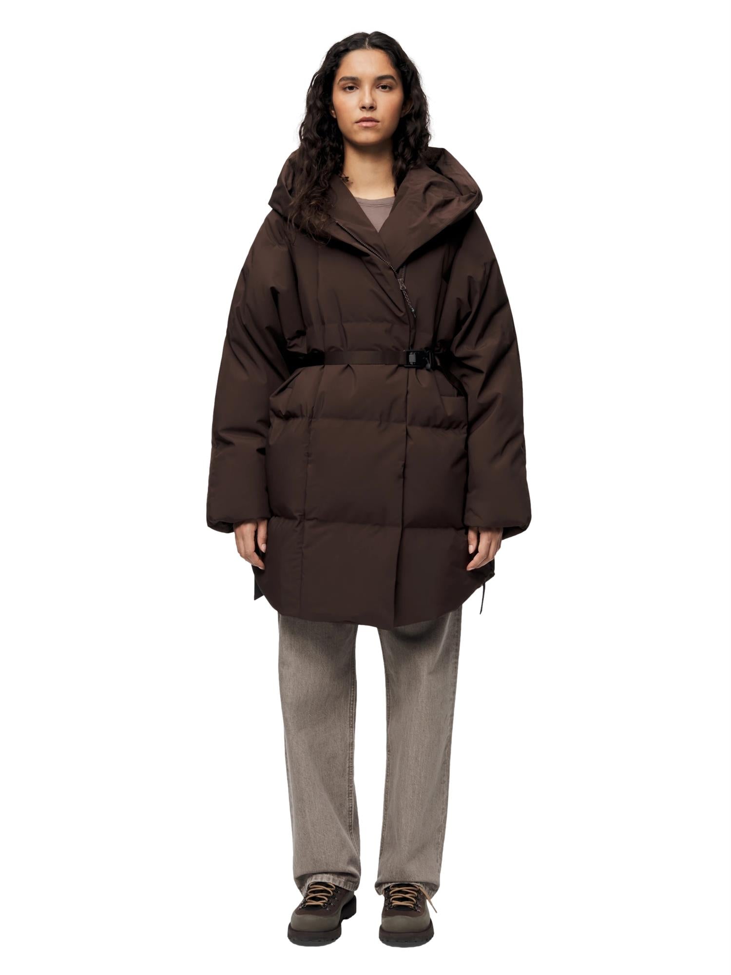 Blæst Spitsbergen Down Jacket Java Jakke Brun