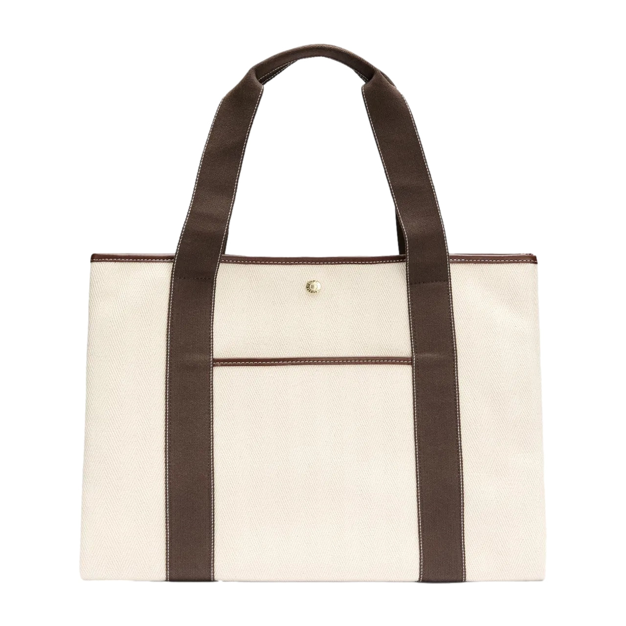 Rue de Verneuil Traversée L Pocket White/Mini Sellier Brown Veske Off-White Og Brun - modostore.no