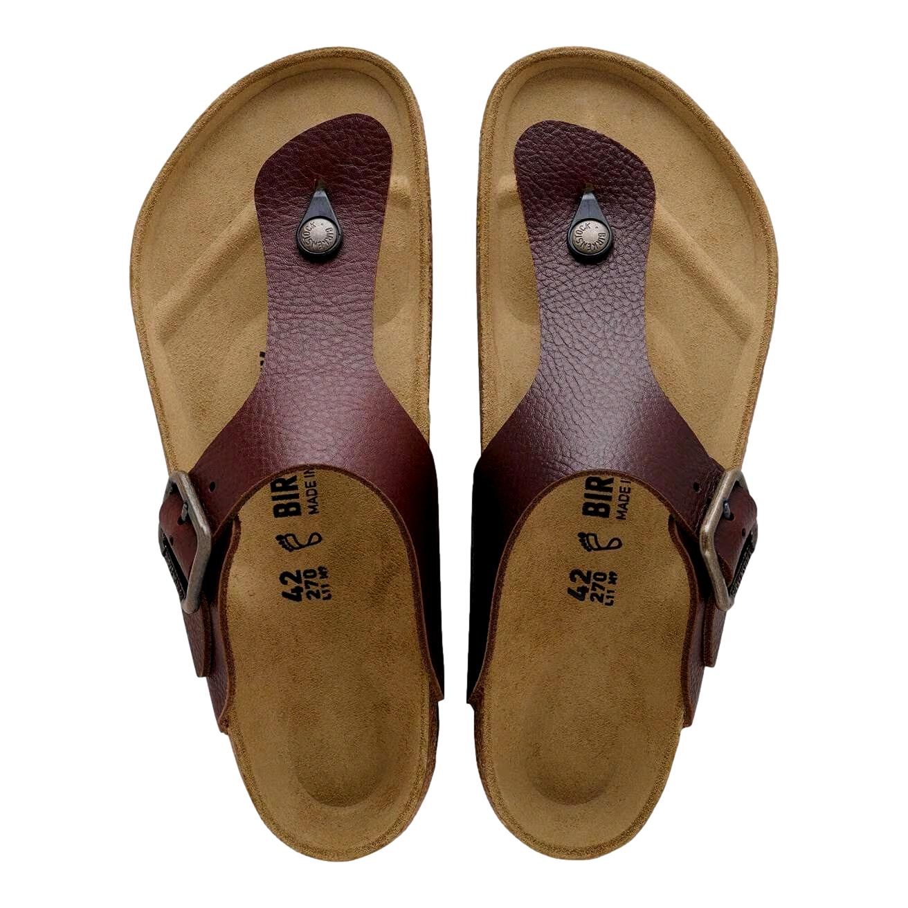 Birkenstock Ramses Wire Buckle Regular Vintage Wood Roast Sko Brun - modostore.no