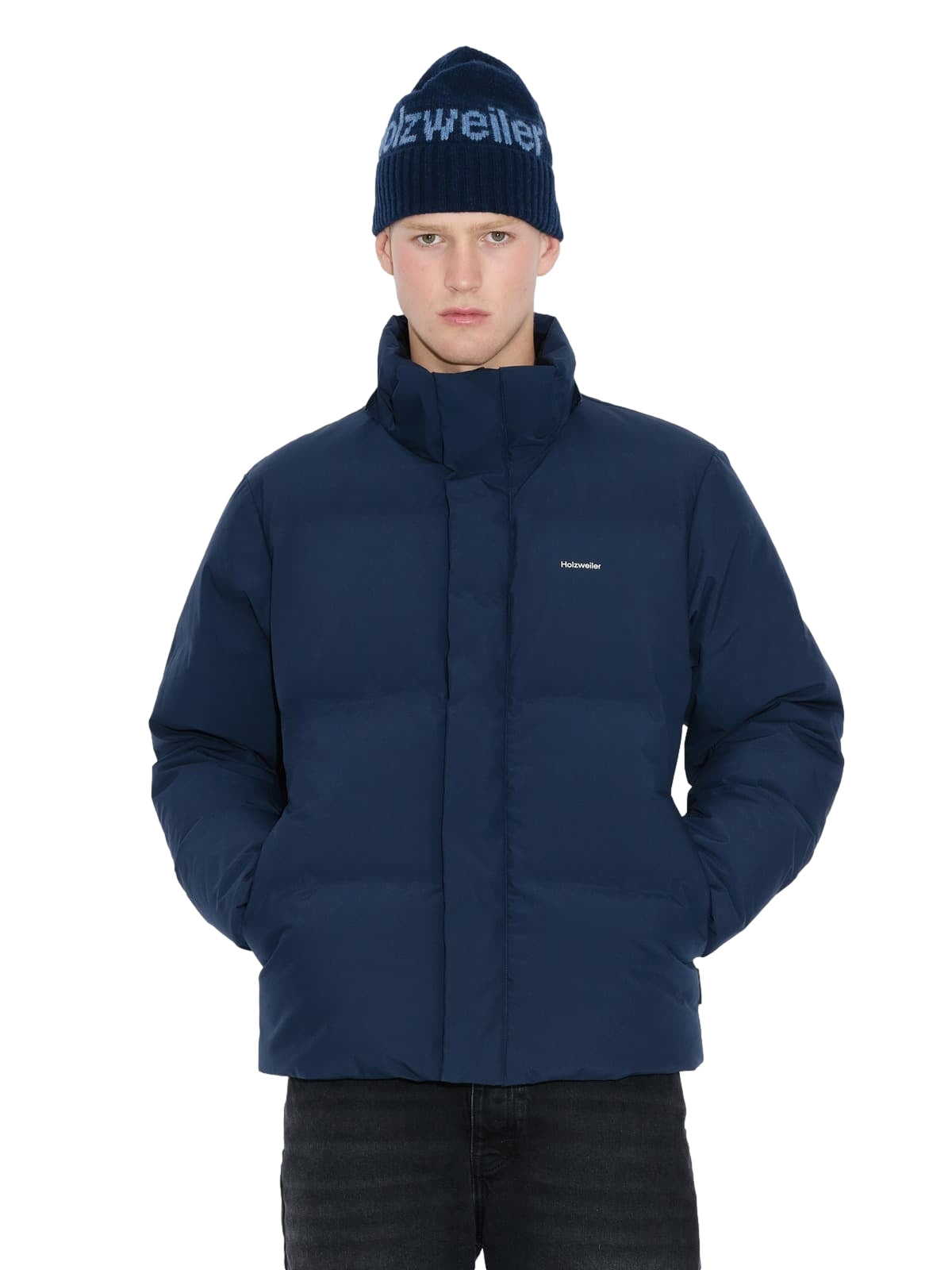 Holzweiler Dovre Lt Down Jacket Jakke Navy