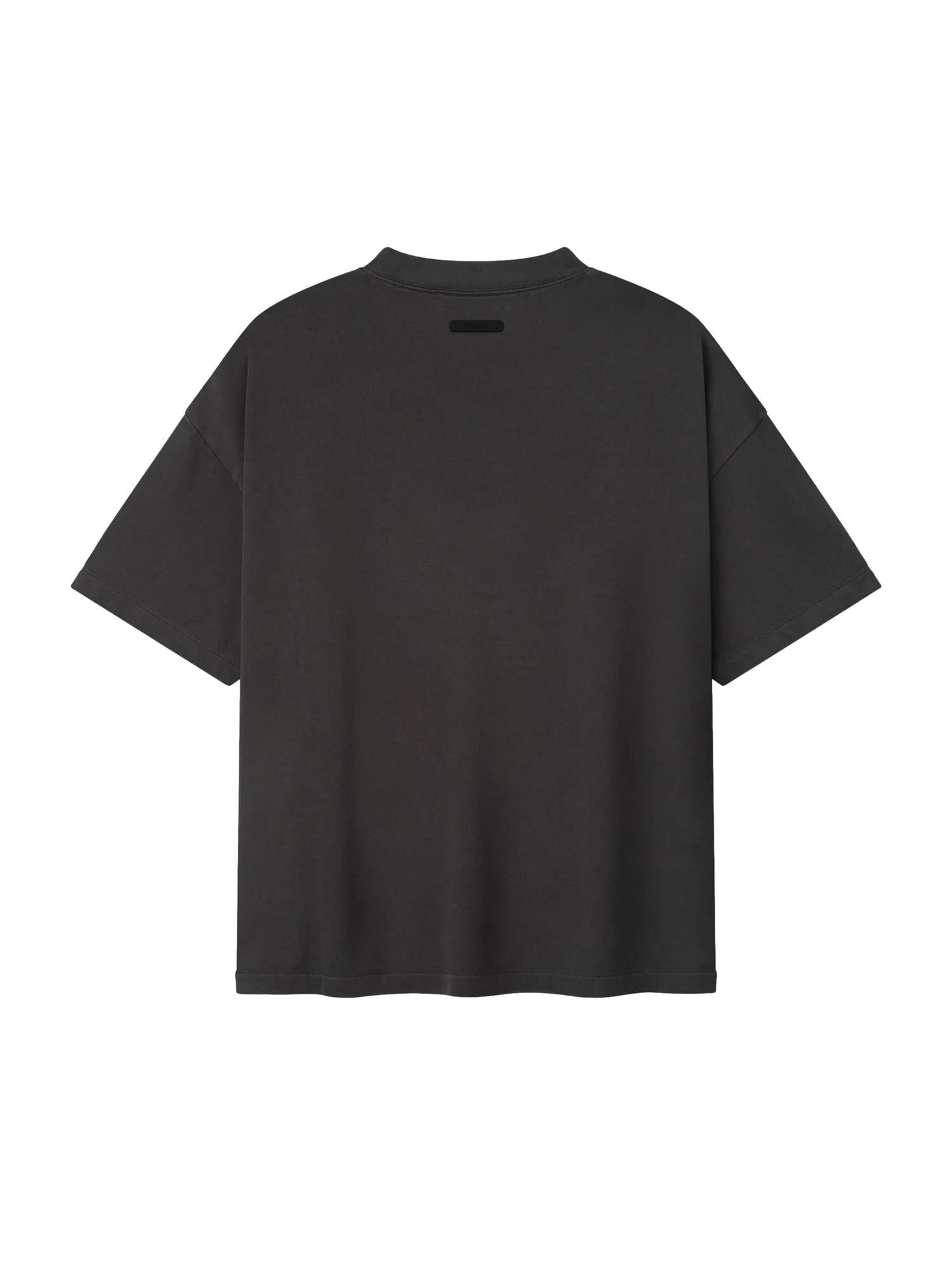 Fear of God Essentials Campus 90's Short Sleeve Tee T-shirt Vasket Sort - modostore.no