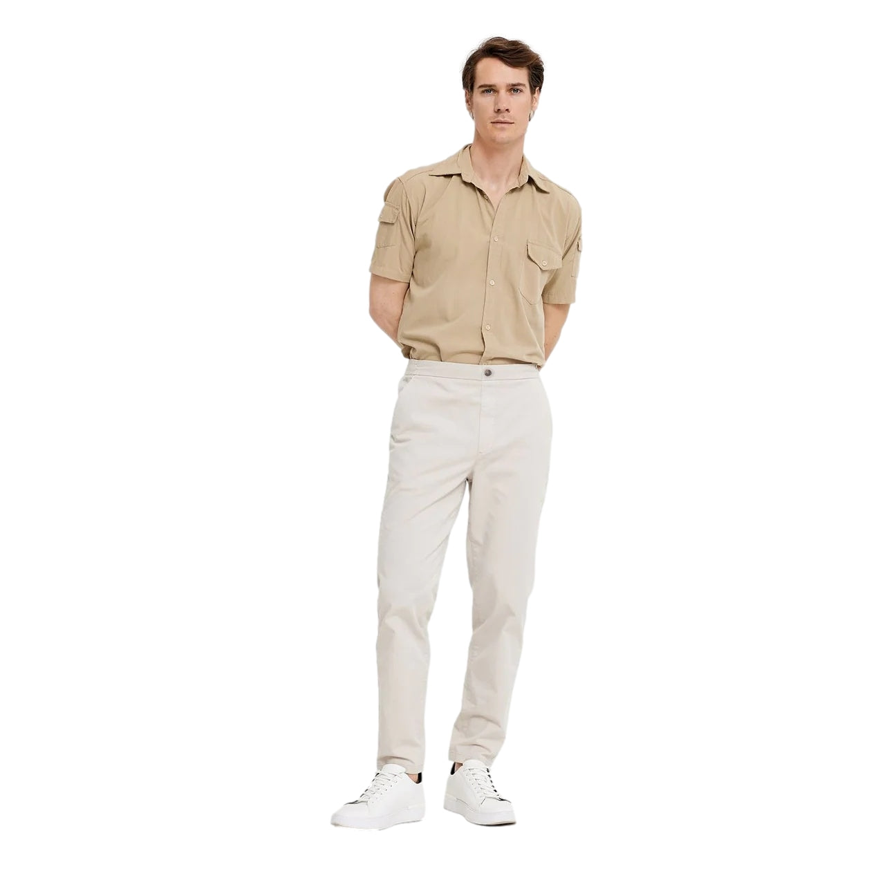 Plain TheoPL Bukse Sand