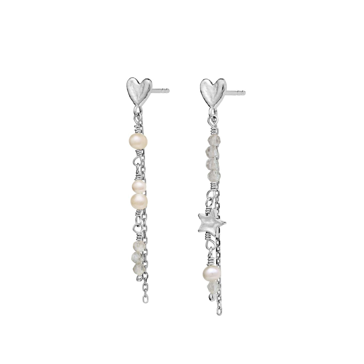 Maanesten Silma Earrings Øredobber Sølv