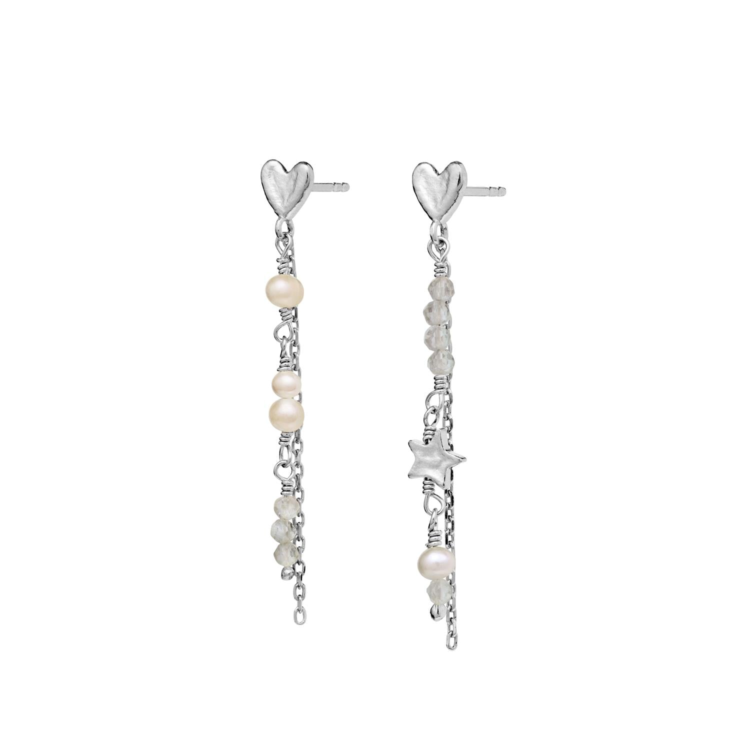 Maanesten Silma Earrings Øredobber Sølv - modostore.no