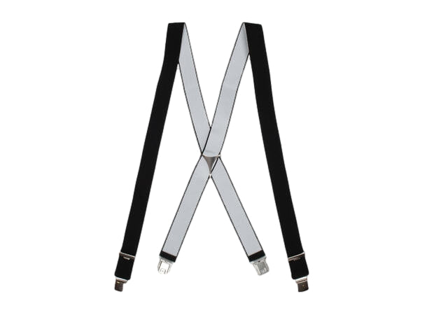 Manzini Suspenders Bukseseler Sort - modostore.no