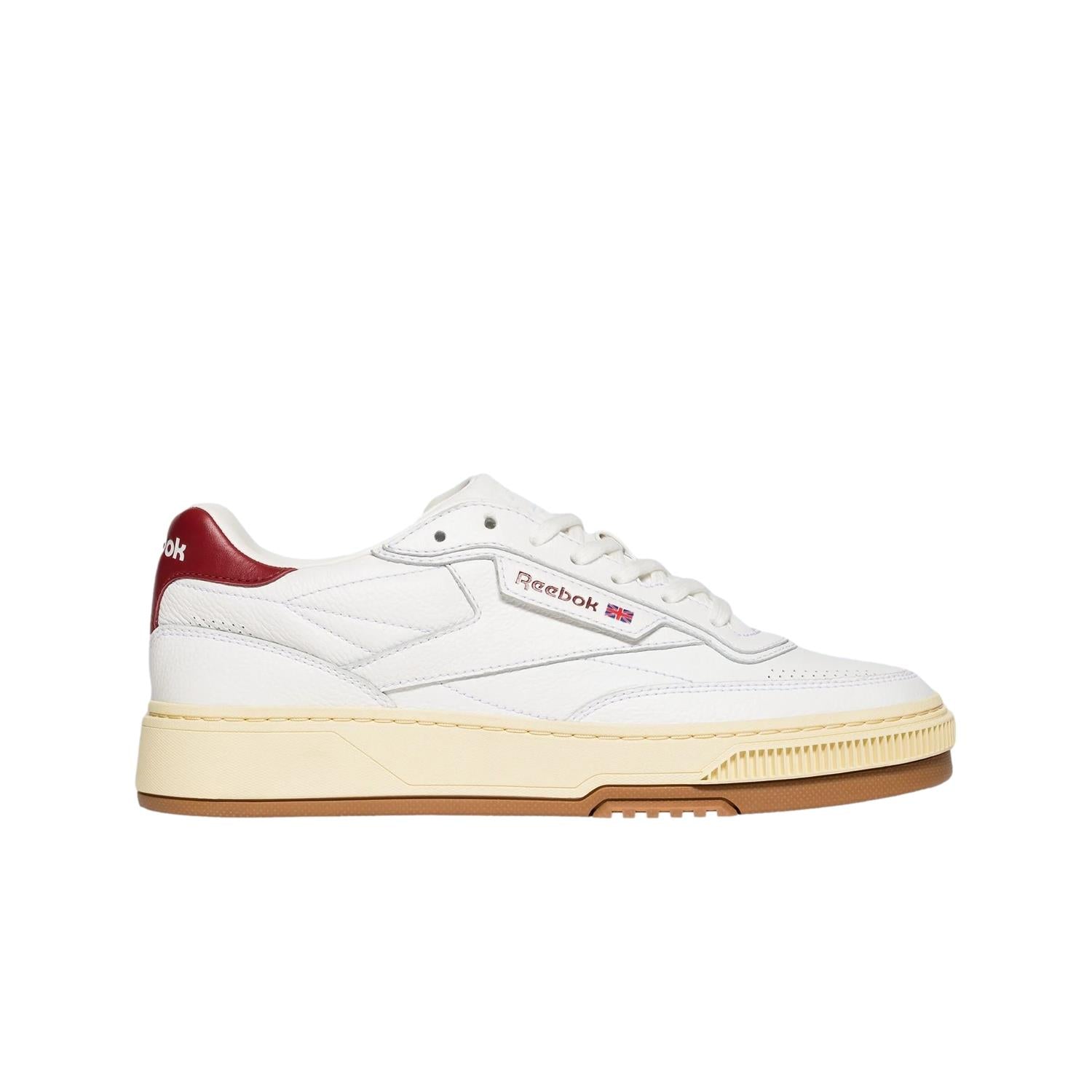 Reebok Club C LTD Sko Hvit Og Rød - modostore.no