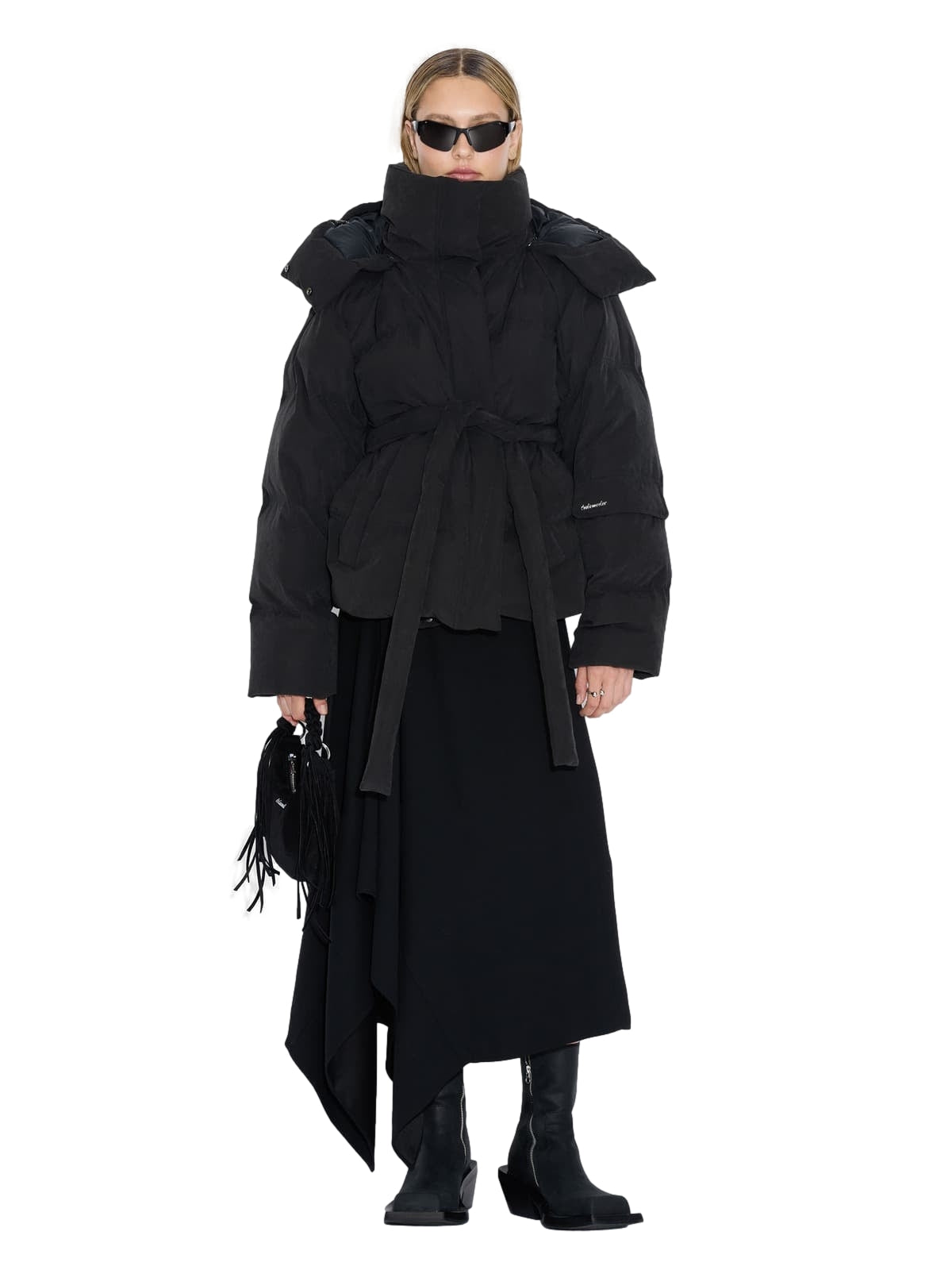 Holzweiler Steilia Brushed Down Jkt Jakke Sort