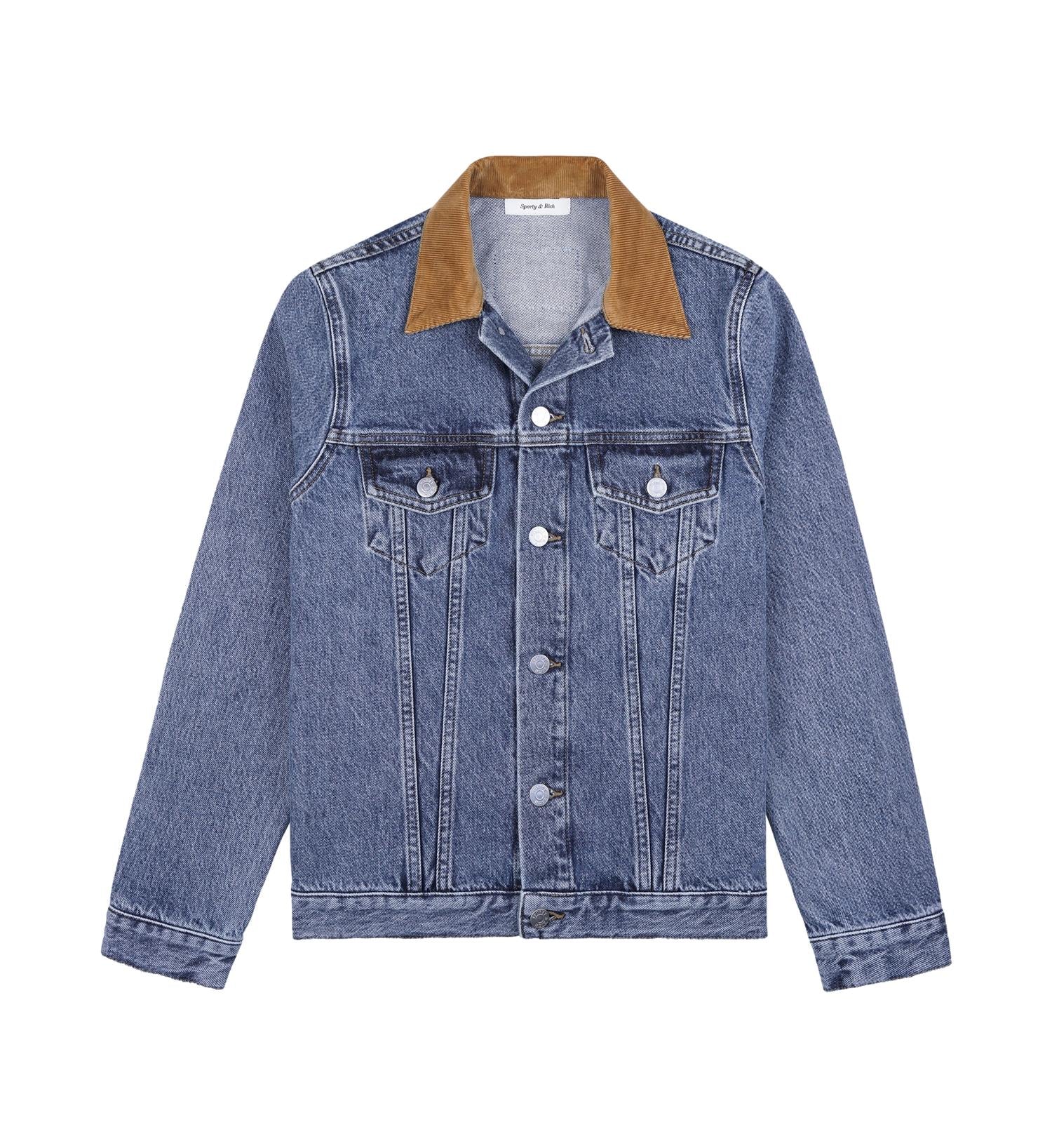 Sporty & Rich Sporty Denim Jacket Jakke Denim - modostore.no