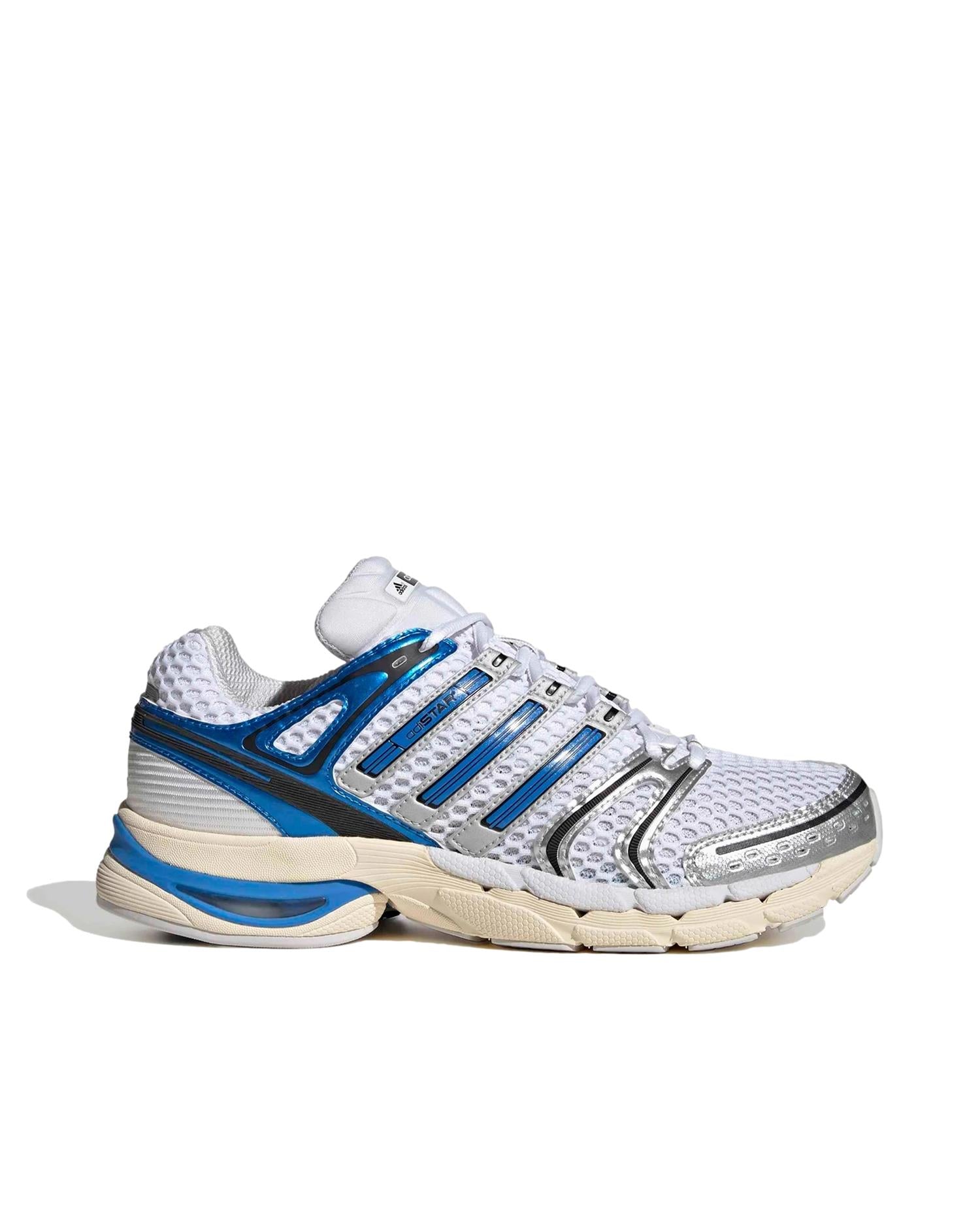 Adidas Adistar Control 5 Sko Hvit Og Blå - modostore.no