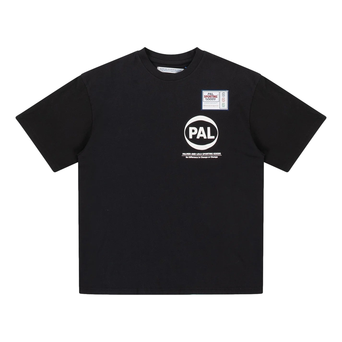 PAL International Pre Game T-Shirt T-shirt Vasket Sort - modostore.no