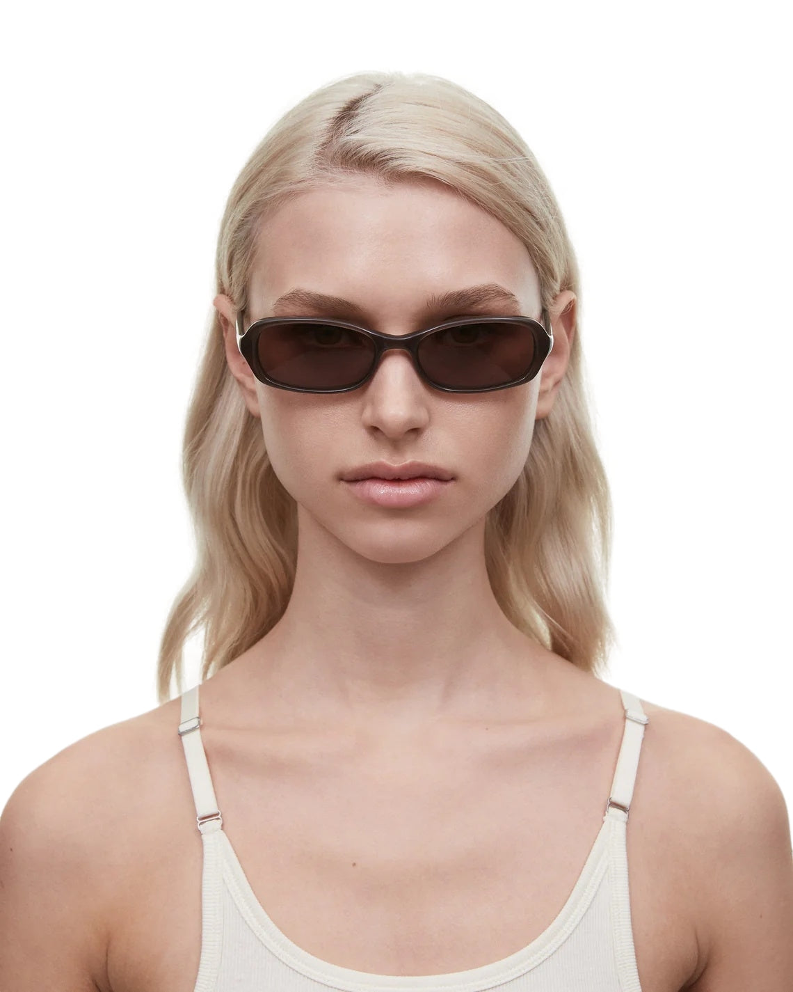 Chimi Eyewear Code Brown Porcelain Solbriller Lysebrun