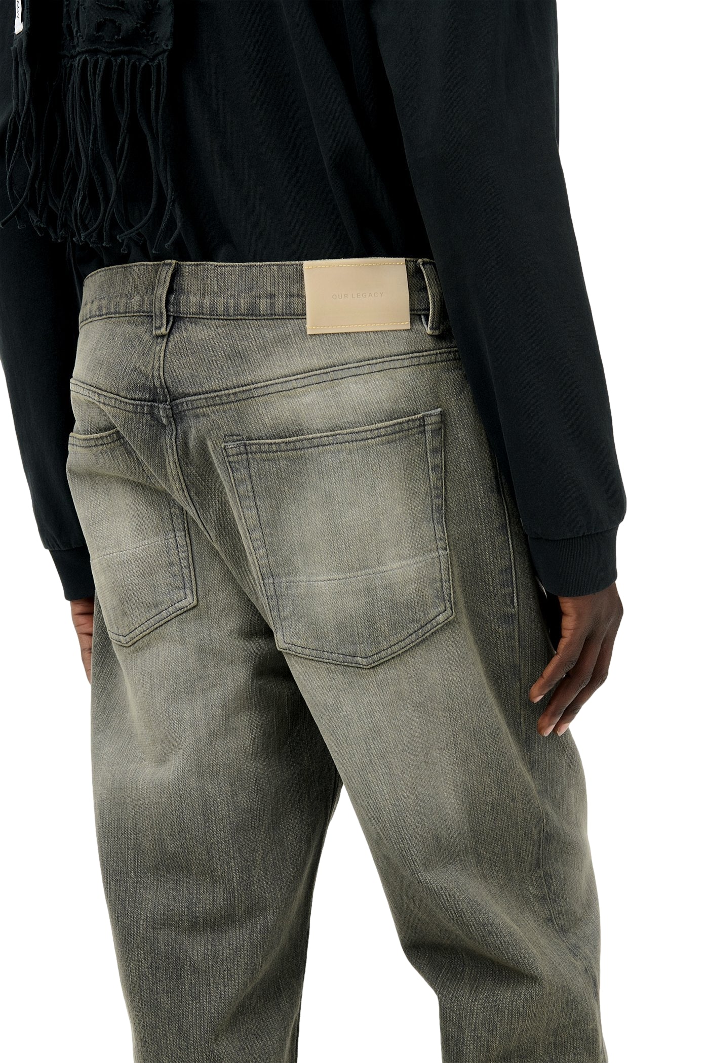 Our Legacy Third Cut Jeans Grå Denim - modostore.no