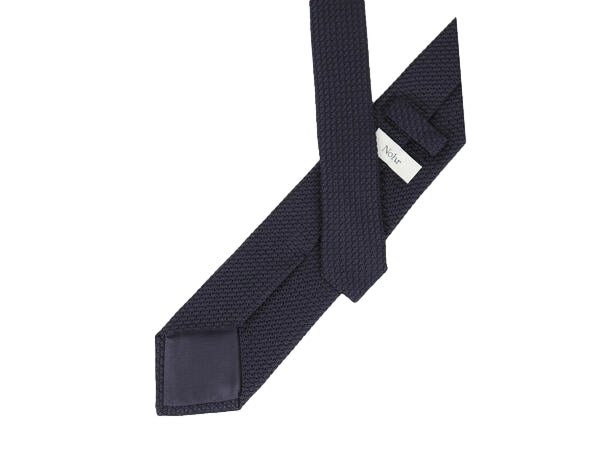Manzini Nohr Burt Navy Grenadine Slips Mørkeblå - modostore.no