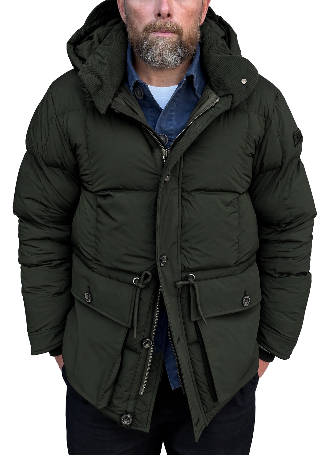 AYEN Himalayan Heritage Down Jacket Jakke Oliven