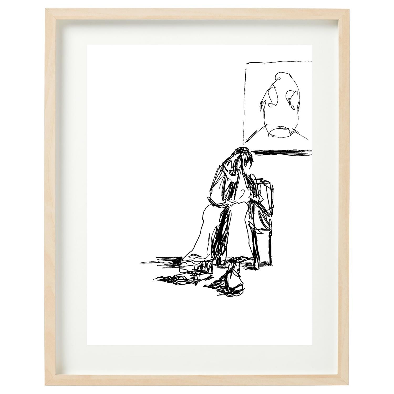 ole-kristian joki haukeberg Sort/hvitt A4 Kunst - modostore.no