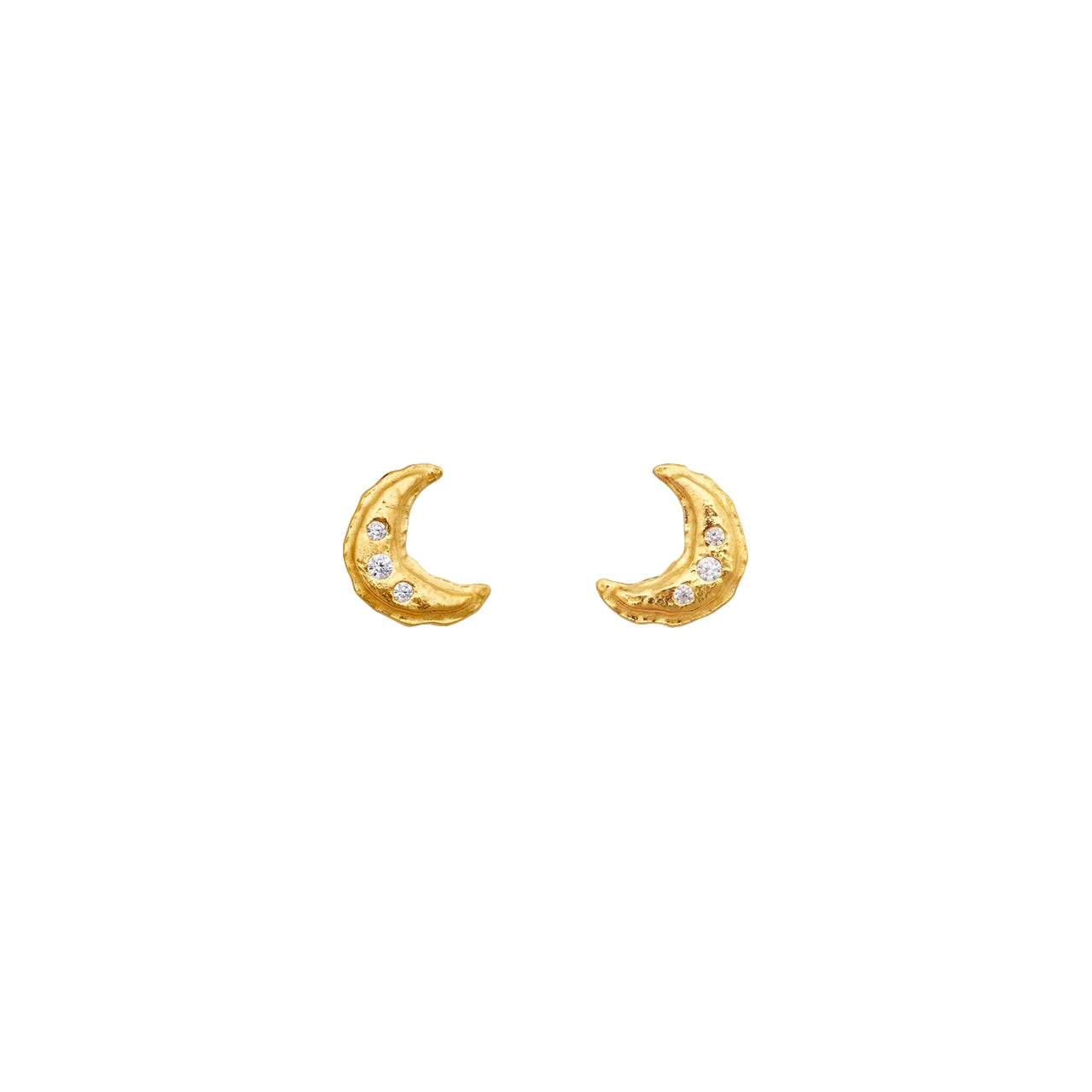Maanesten Lunia Earrings Øredobber Gull