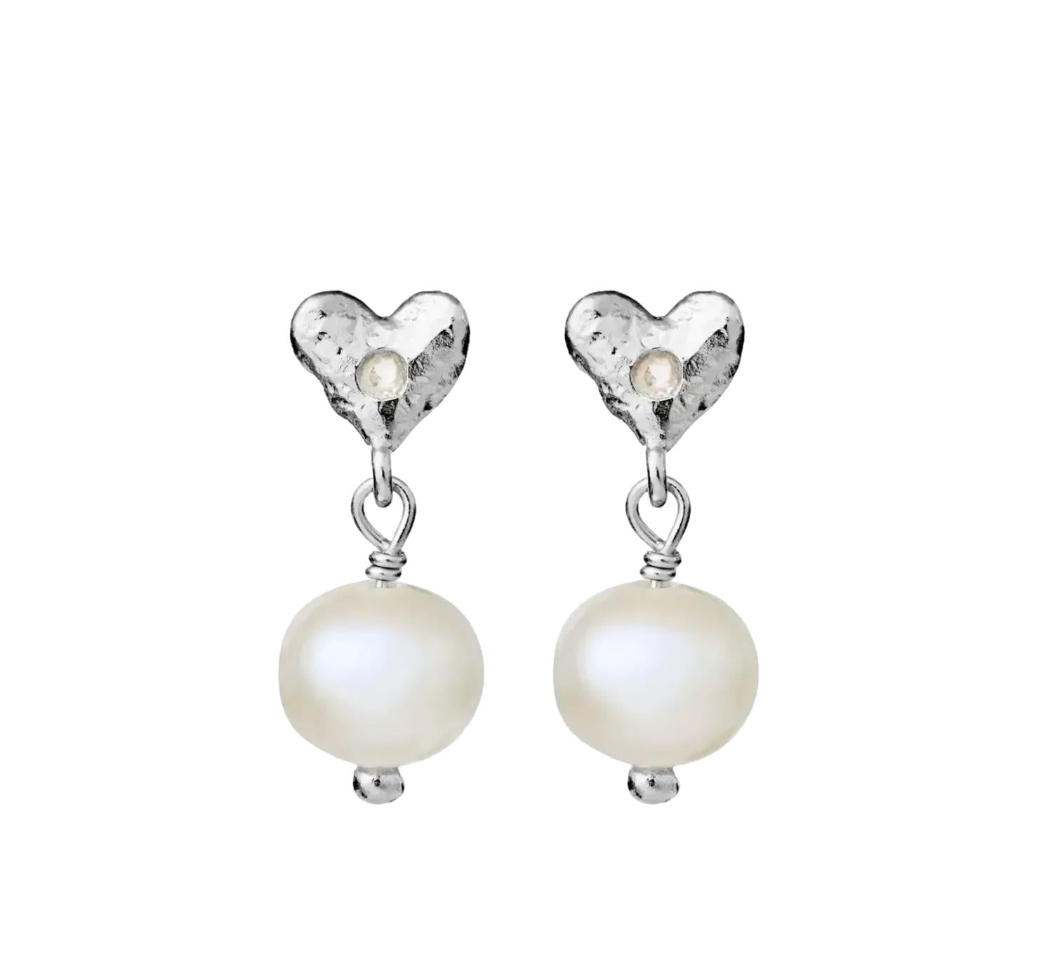 Maanesten Alia Earrings Øredobber Sølv - modostore.no