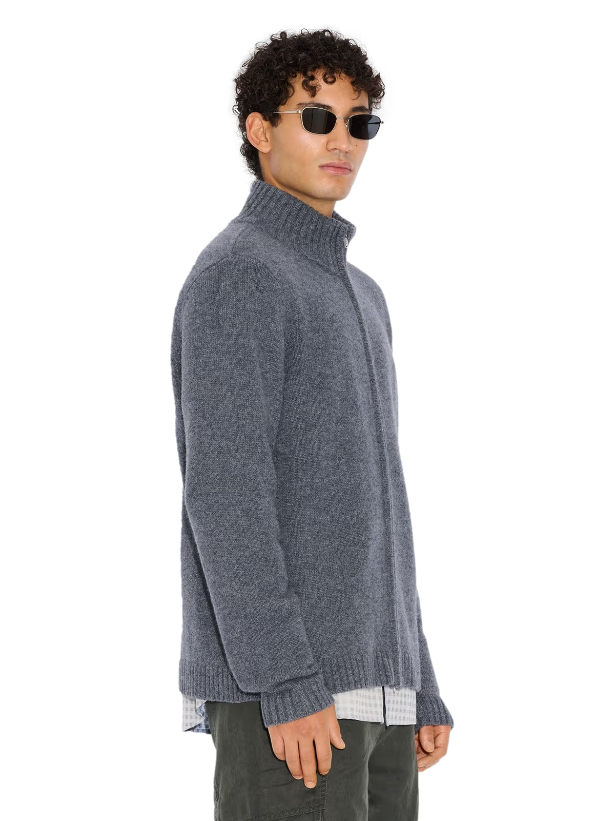 Holzweiler atlantic wool cardigan Cardigan Blå