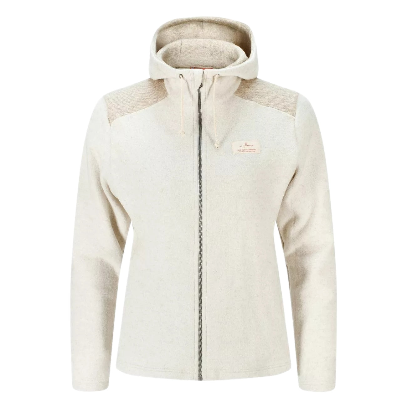 Amundsen Skauen Full Zip Hoodie Womens Hettejakke Off-White - modostore.no