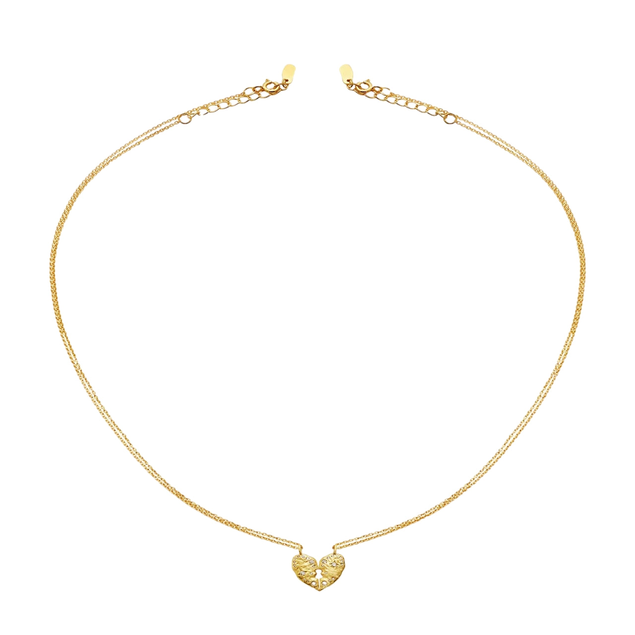 Maanesten Keeper Necklace Smykke Gull