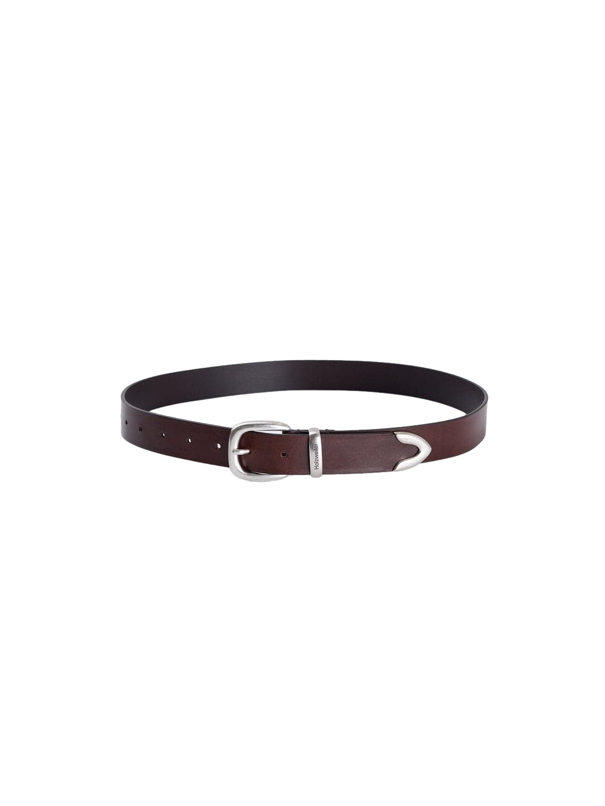 Holzweiler Sanne Leather Belt Belte Mørkebrun