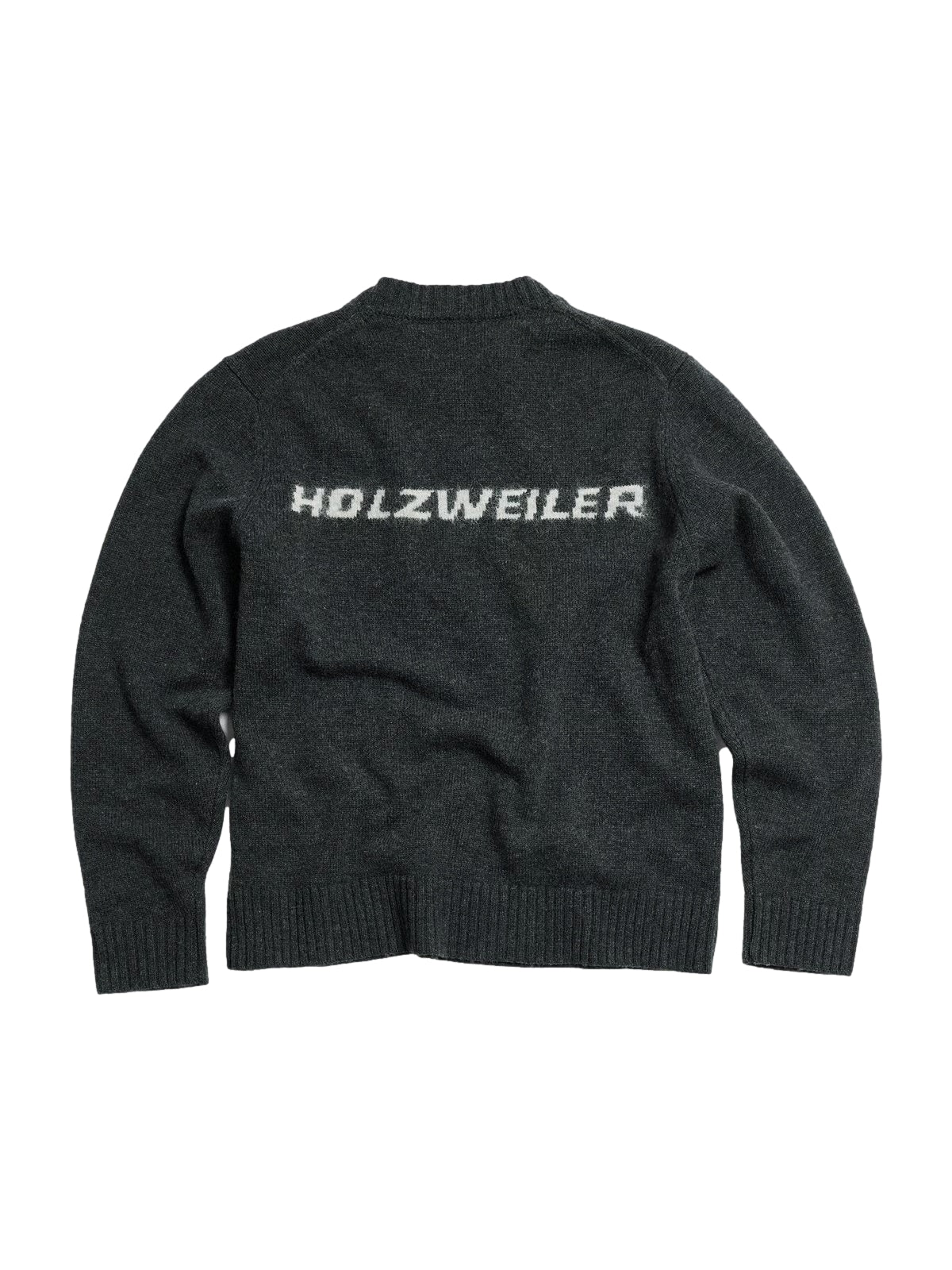 Holzweiler Fluffy Crew Crewneck Grå