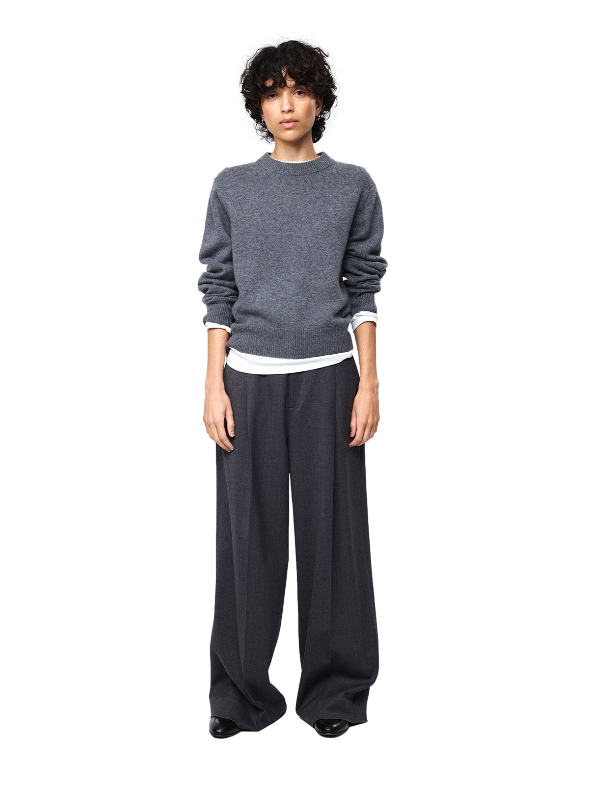 Julie Josephine Alma Sweater Genser Grå