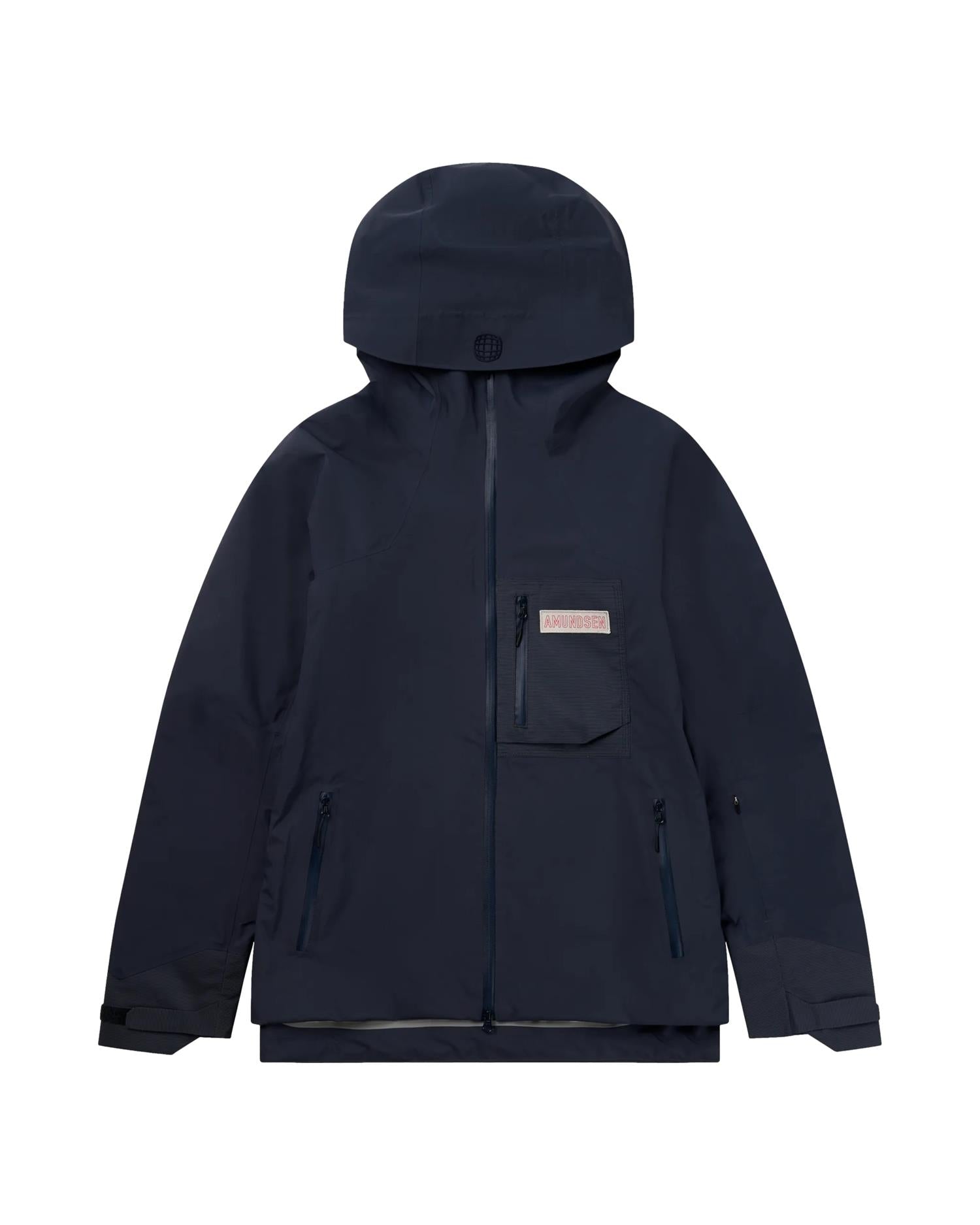 Amundsen Mountain Airy Shell Jacket Mens Jakke Marine