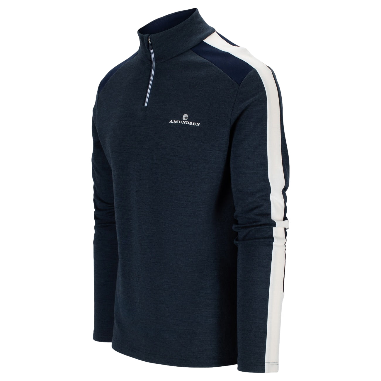 Amundsen 5Mila Half Zip Mens Genser- Marine - modostore.no