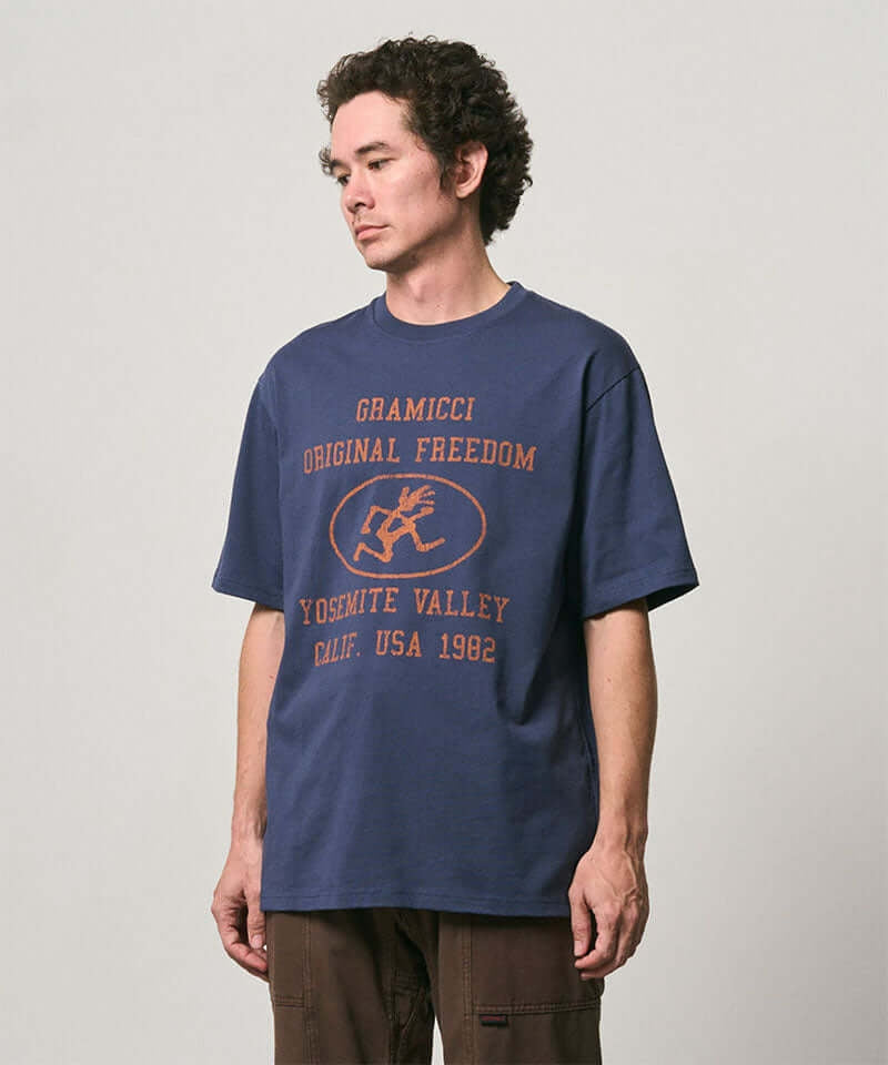 Gramicci Yosemite Valley Tee T-shirt Navy