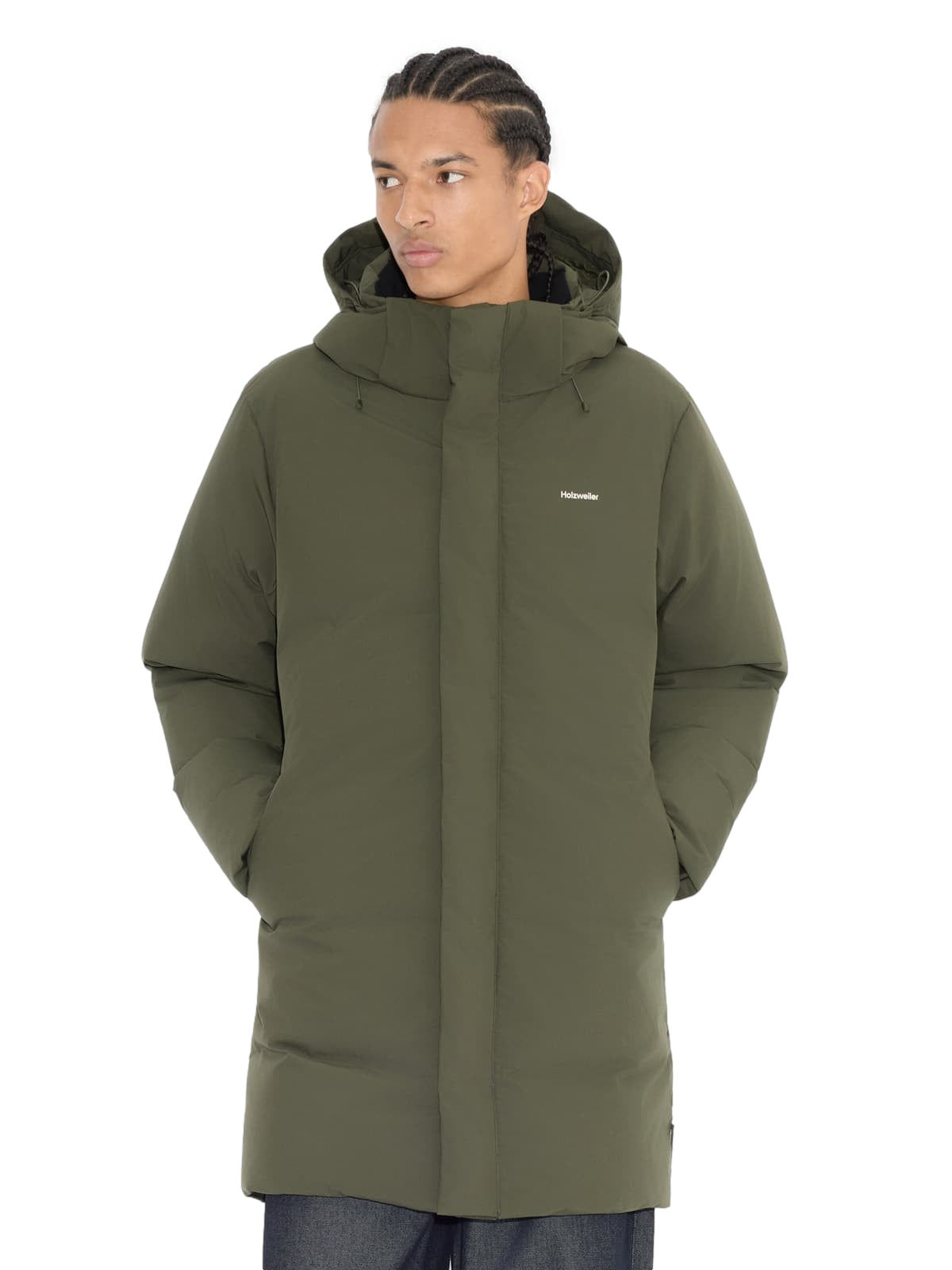 Holzweiler Lom Lt Down Jacket Dk Green Jakke Grønn