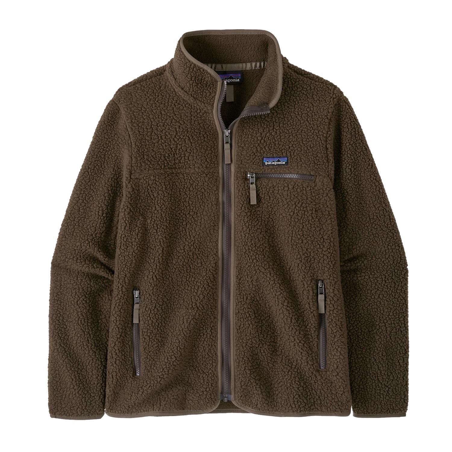 Patagonia W Retro Pile Jkt Otter Brown Jakke Brun