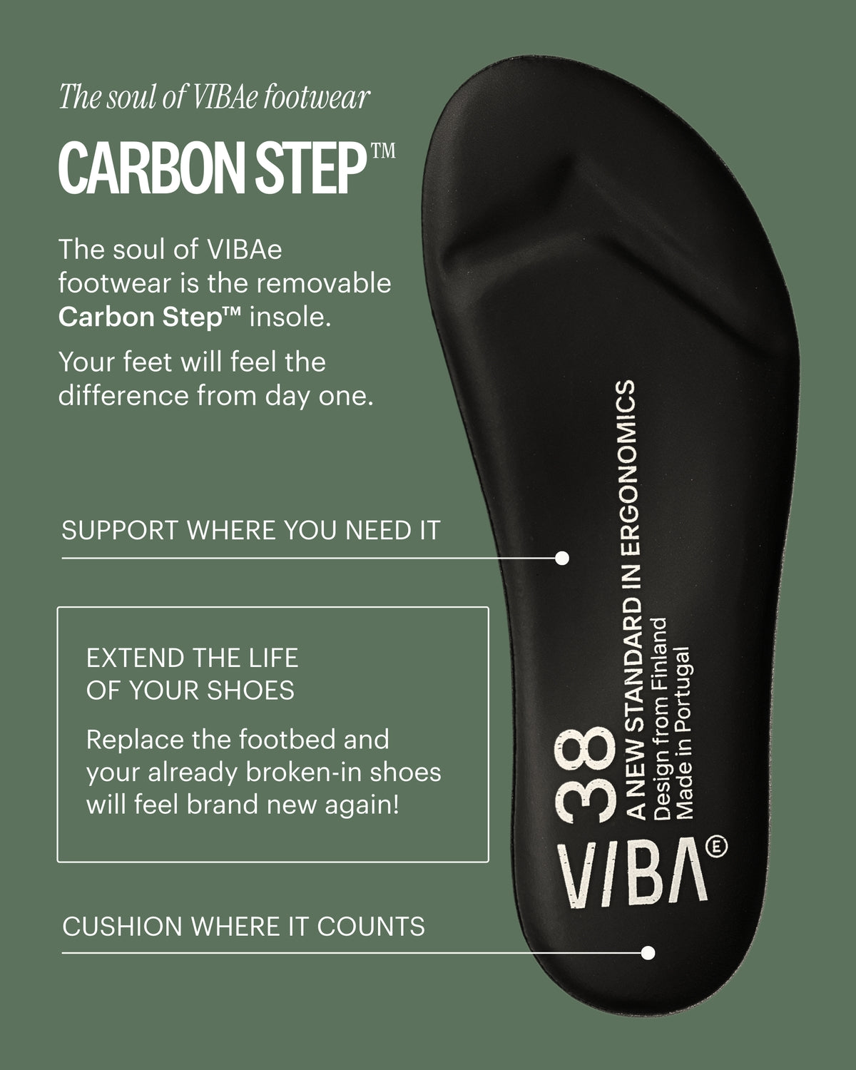 VIBAe Saint Tropez Preto Black Sko Sort
