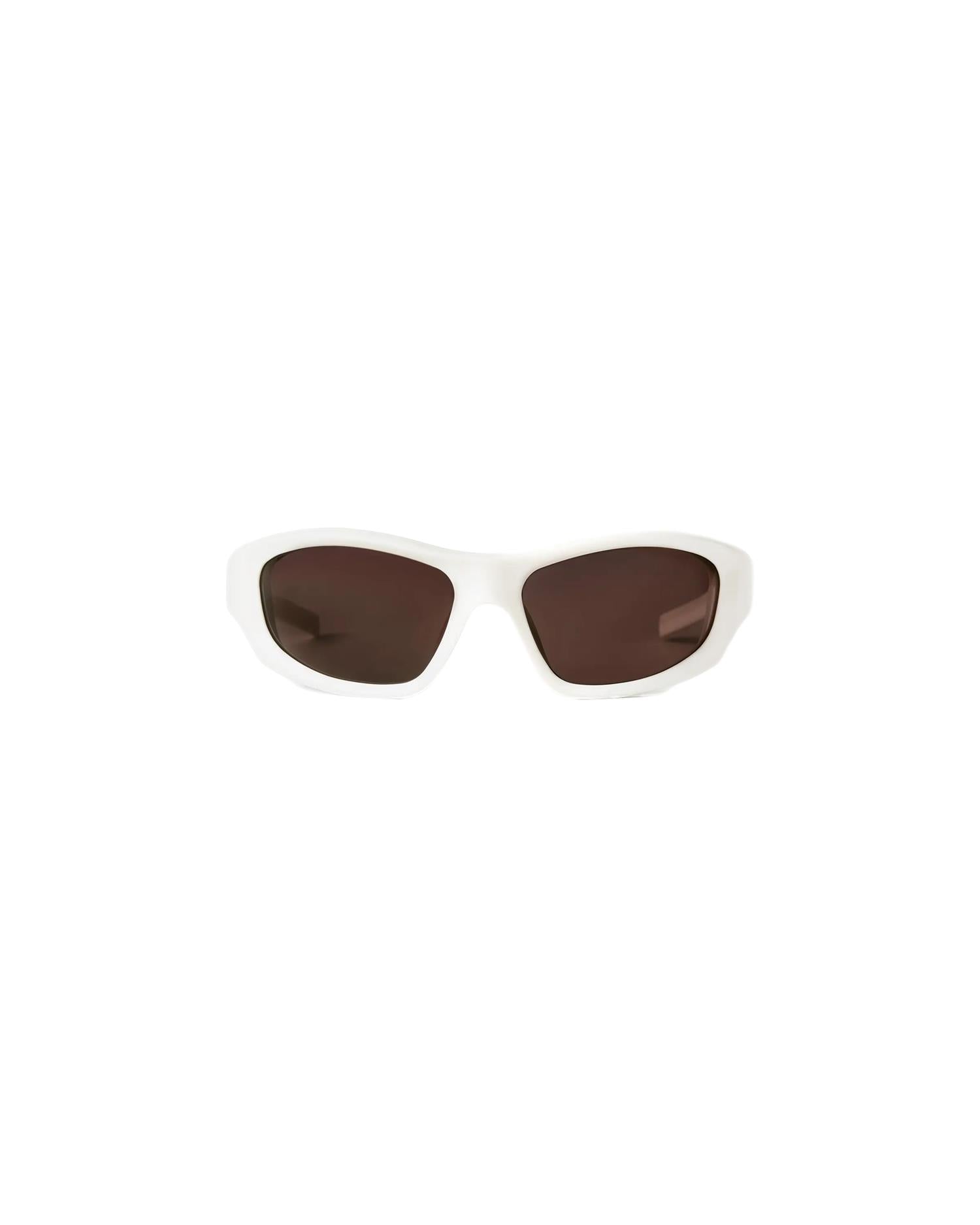 Chimi Eyewear Flash White Solbriller Hvit - modostore.no