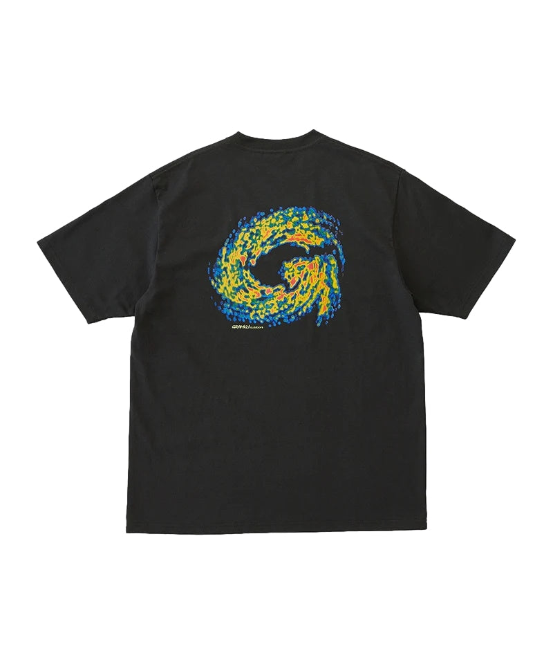 Gramicci HURRICANE TEE T-shirt Sort