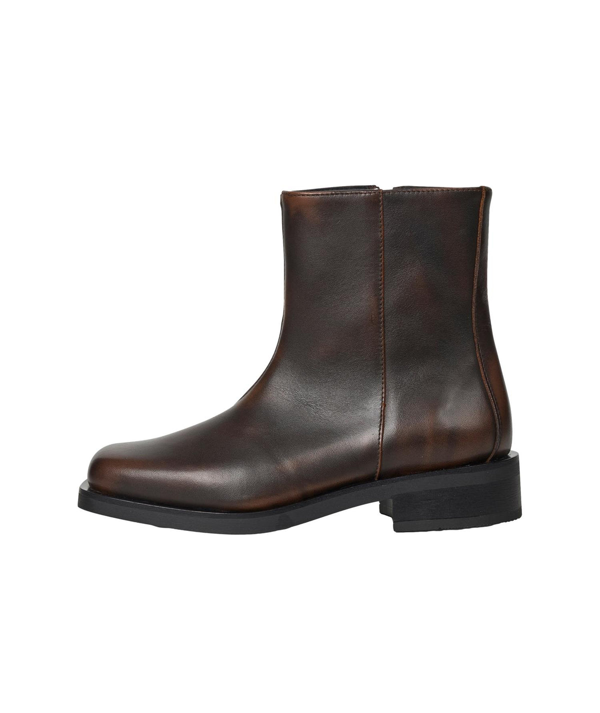Garment Project Drew - Brown Vintage Sko Mørkebrun