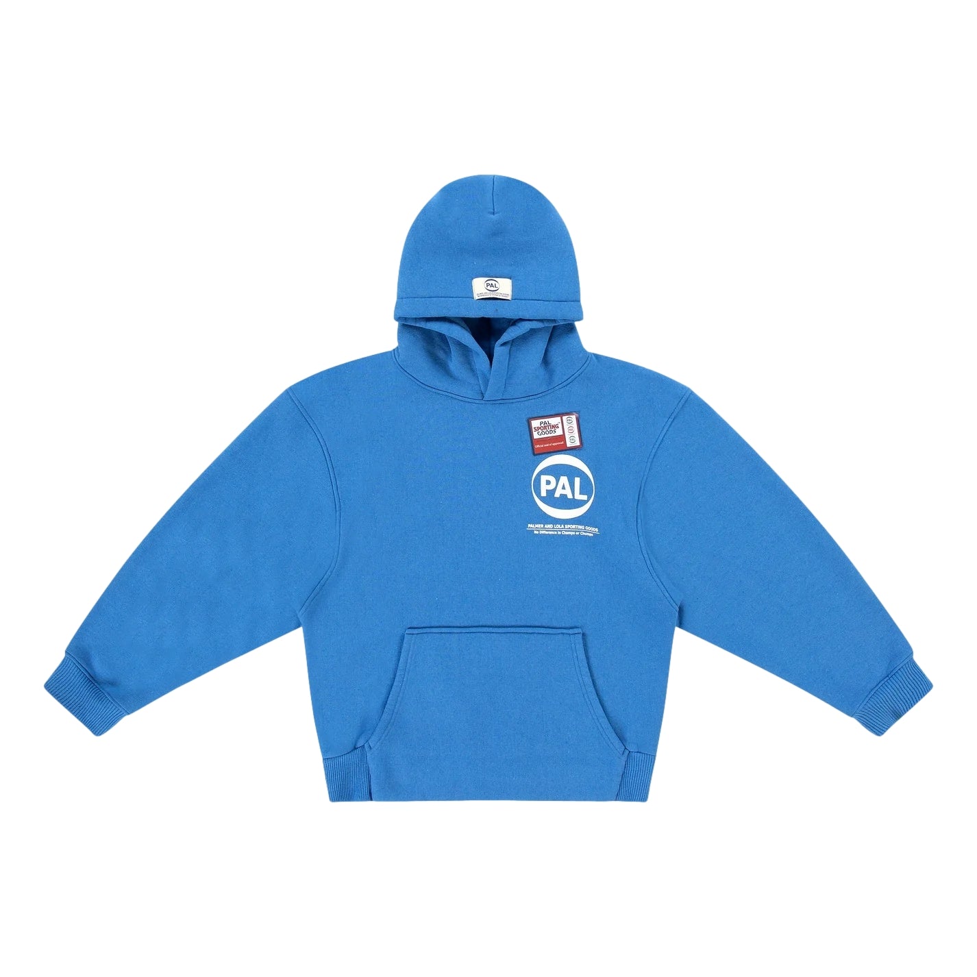 PAL International Pre Game Hoodie Genser Blå - modostore.no