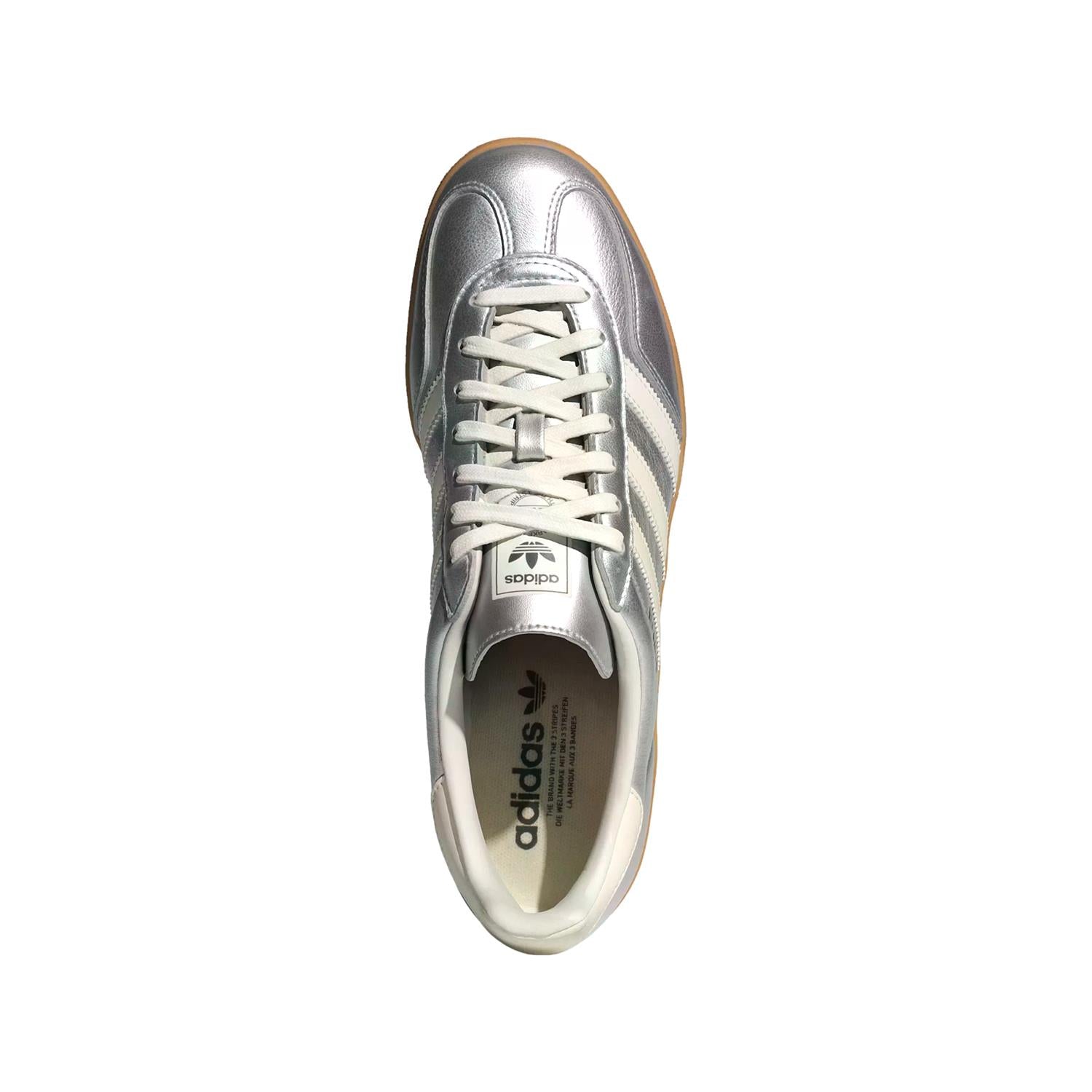 Adidas Gazelle Indoor JR1206 Sko Sølv - modostore.no