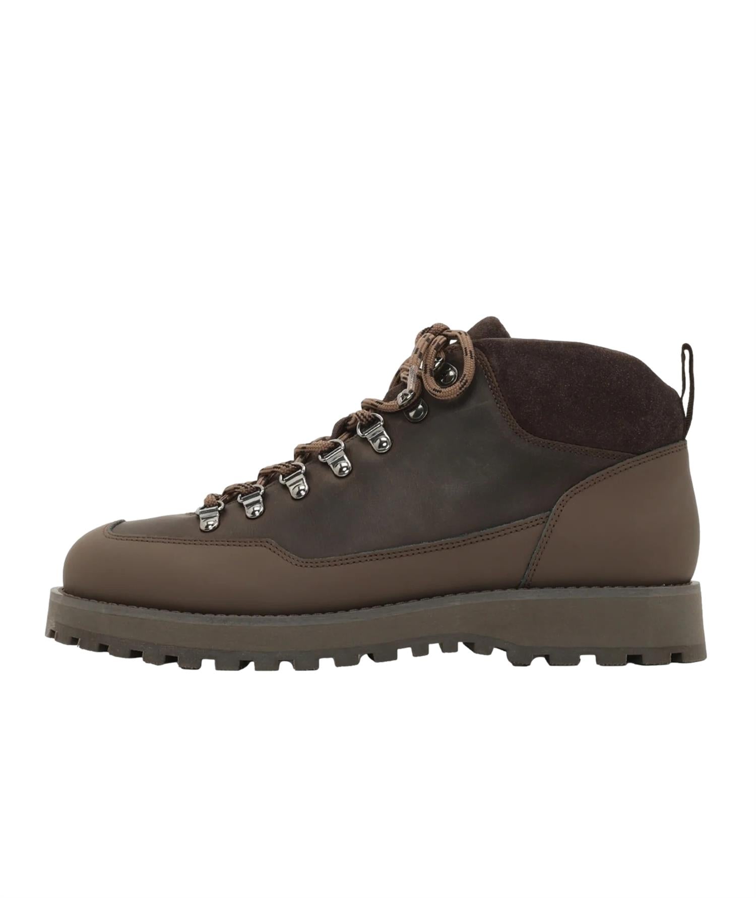 Garment Project Dune Mid - Brown Crazy Horse Leather Sko Brun