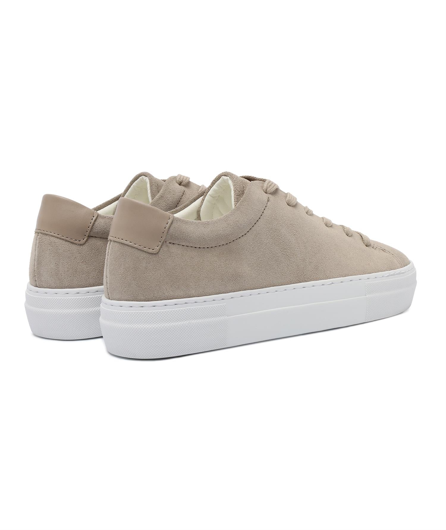 Garment Project Ella Earth Suede Sko Beige - modostore.no