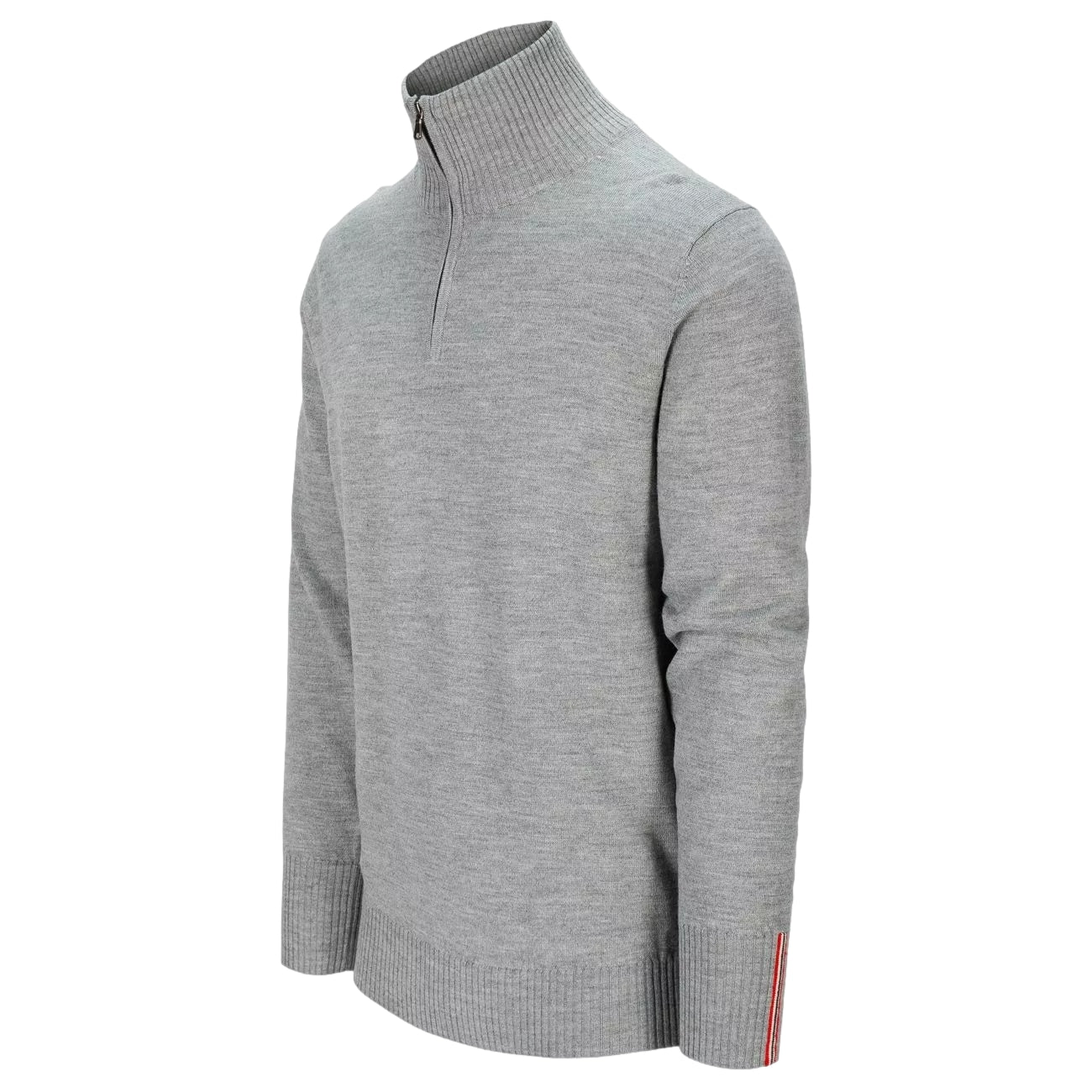 Amundsen Peak Half Zip Mens Genser Lysegrå