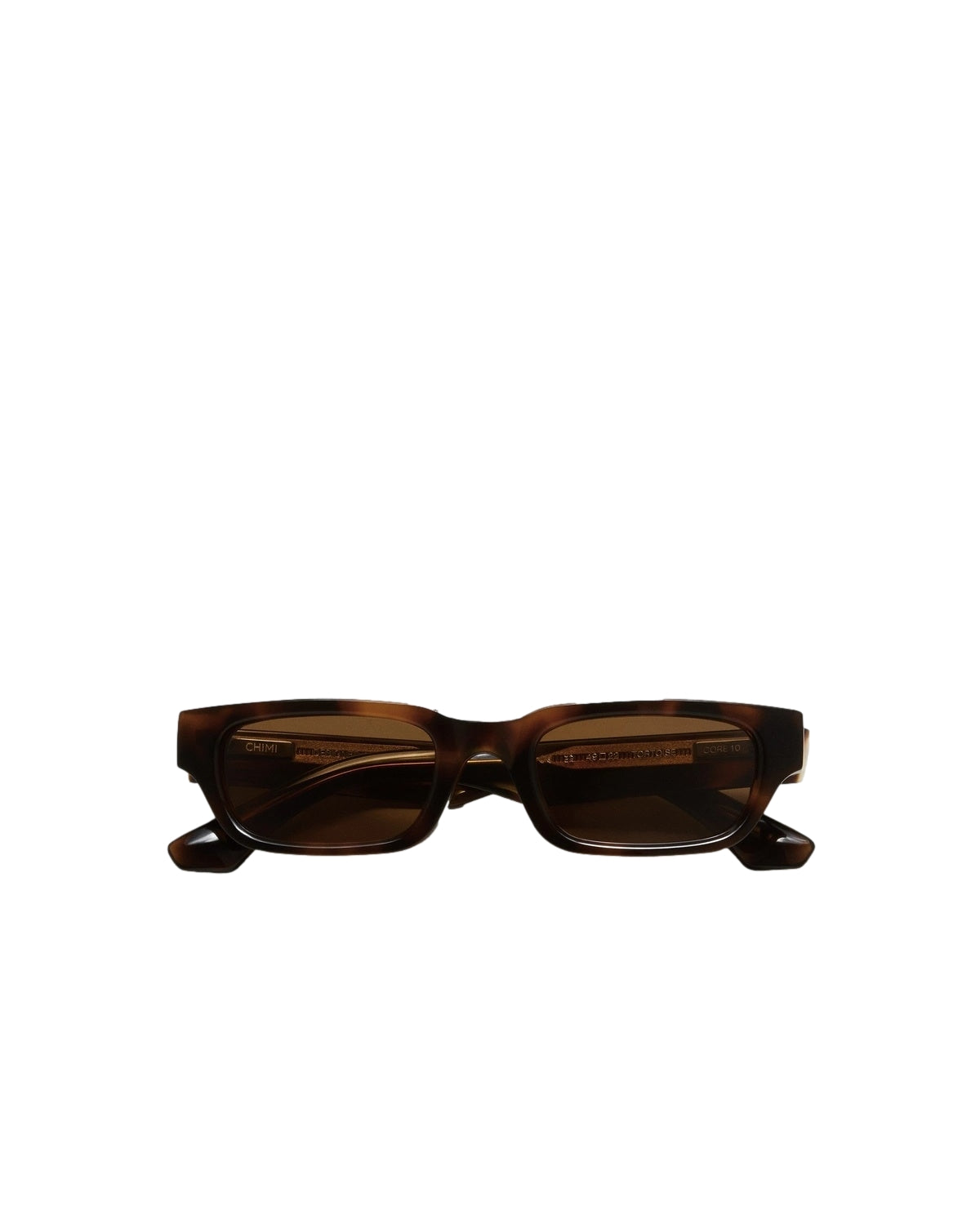 Chimi Eyewear Chimi 10 Tortoise Solbriller Brun Mønster