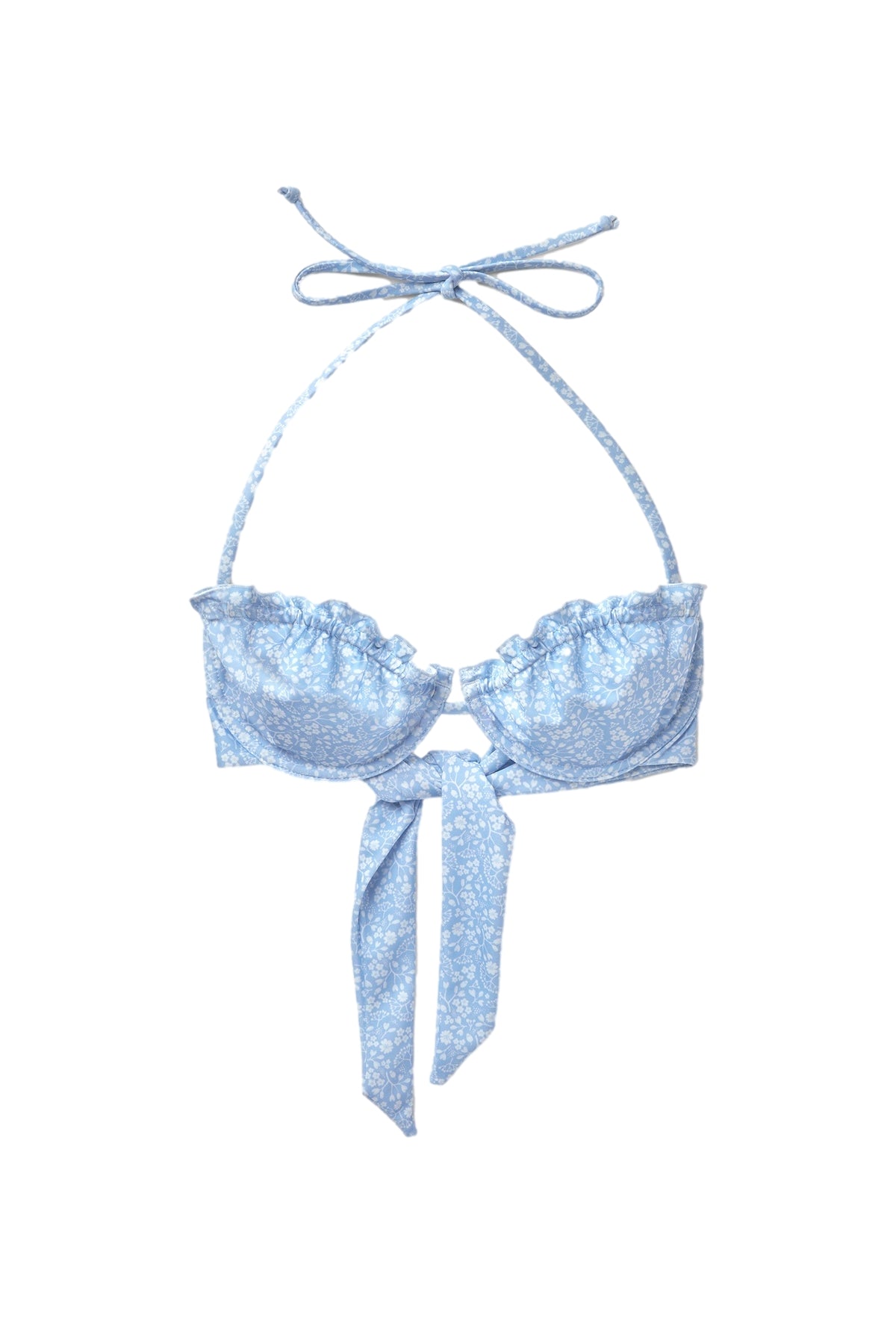 Seaquelle Lake Bikini Top Badetøy Blå Mønster