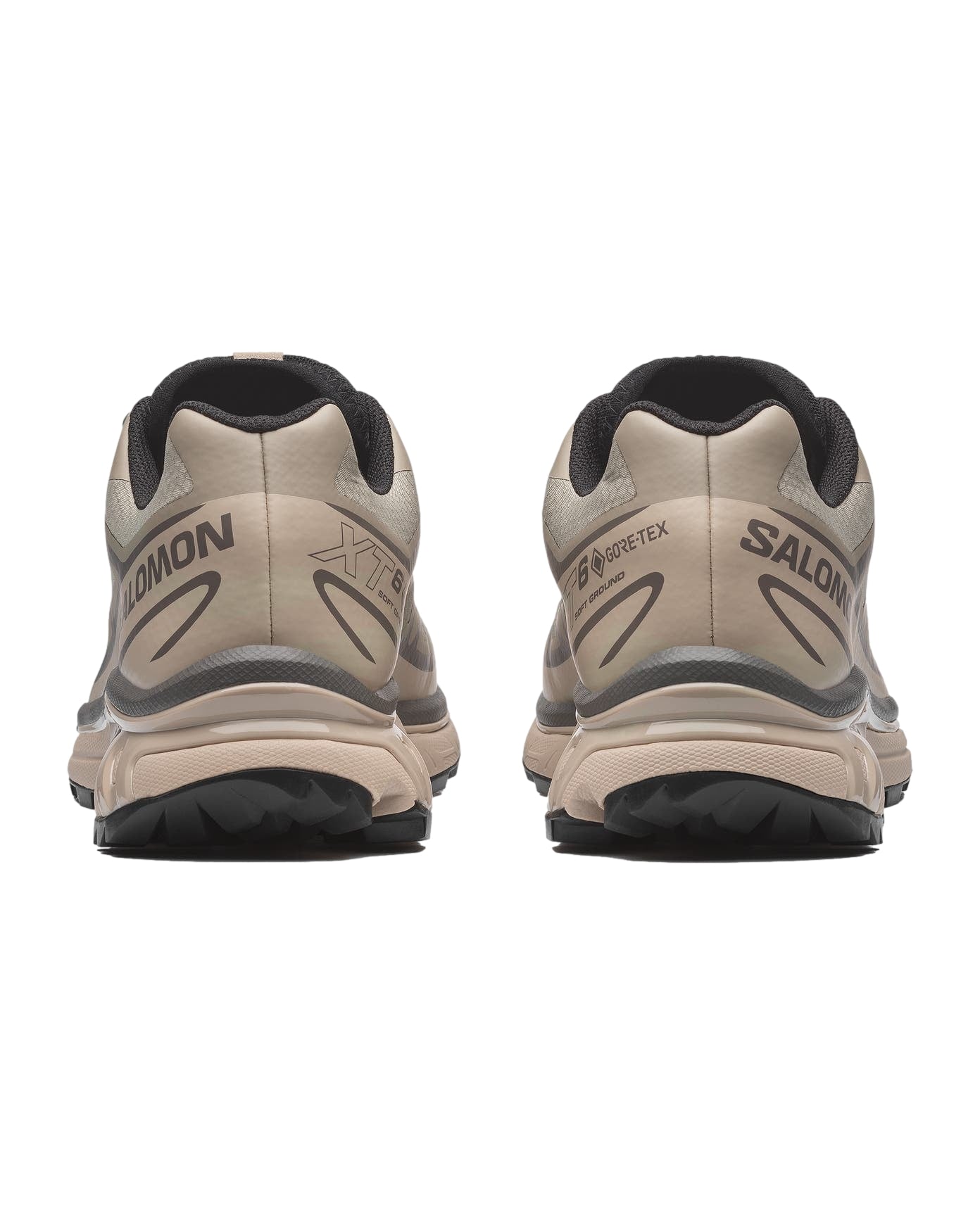 Salomon XT-6 GTX White Pepper/Silver Sage/Dark Gull Gray Sko Beige Og Grønn