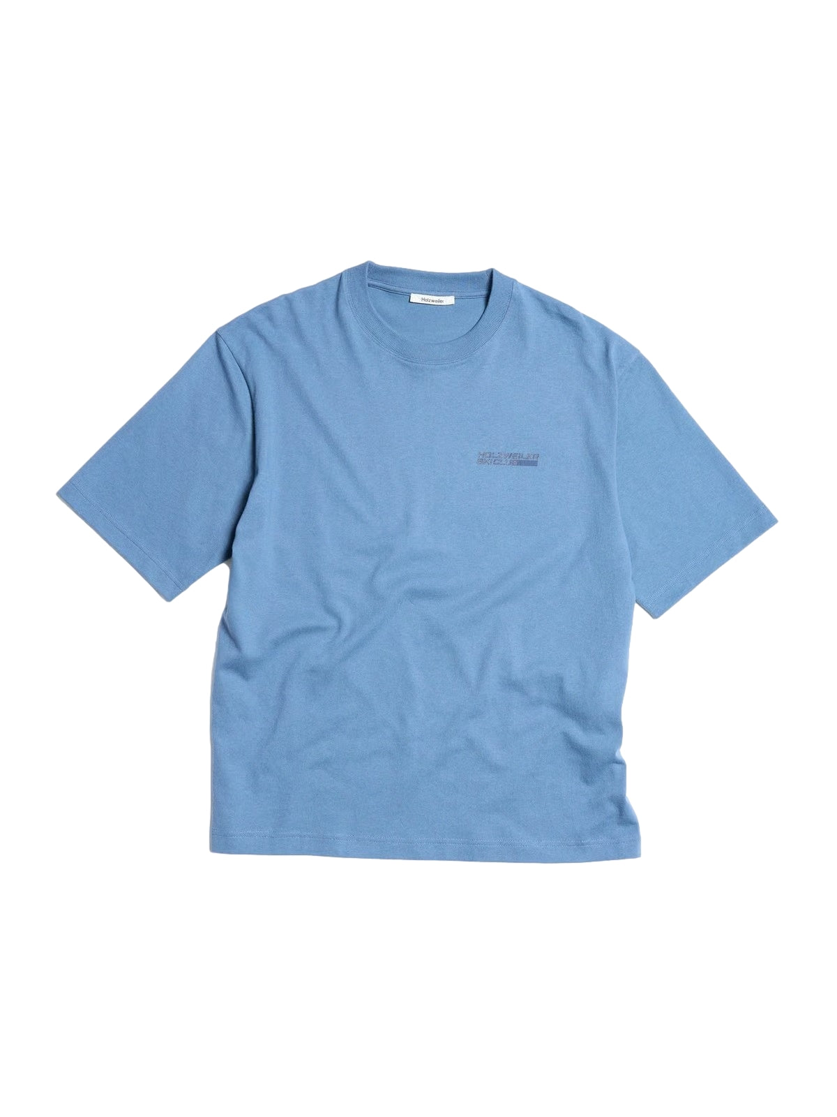 Holzweiler Ranger Logos Tee T-shirt Blå - modostore.no
