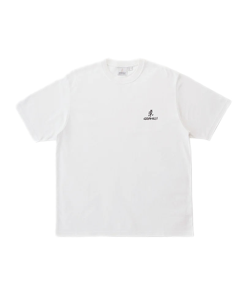 Gramicci ONE POINT LOGO TEE T-shirt Hvit - modostore.no