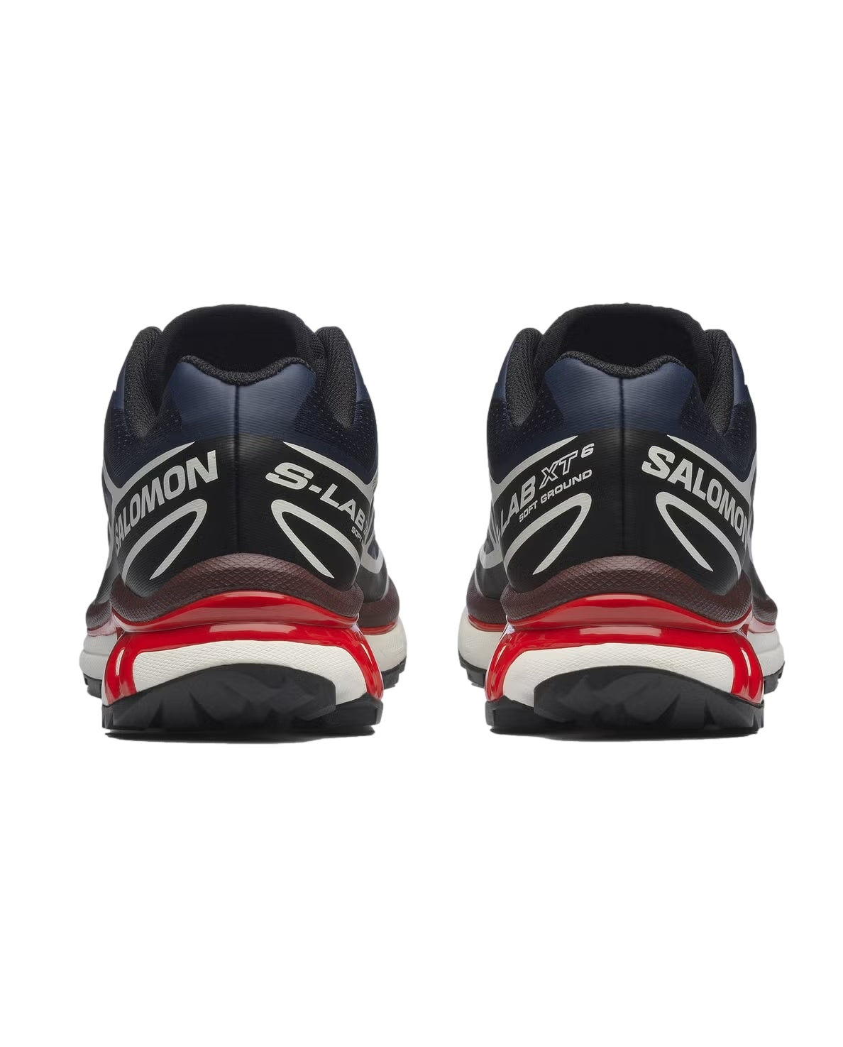 Salomon XT-6 Maritime Blue/Black/Fiery Red Sko Marine