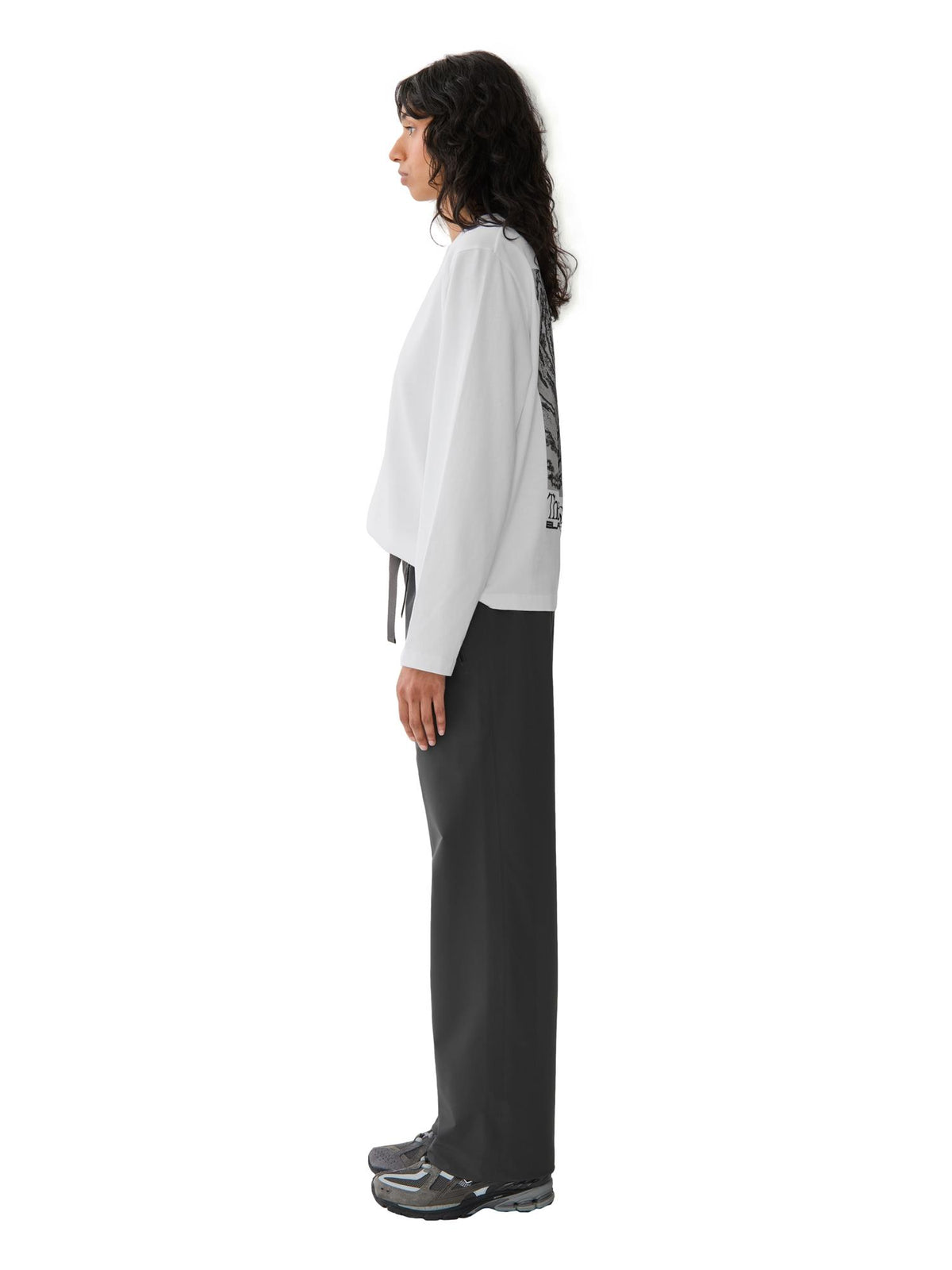 Blæst Aksla Pants Womens Dark Cloud Bukse Grå
